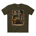 Last Exit – Vintage Route 66 Muscle Car Graphic T-Shirt