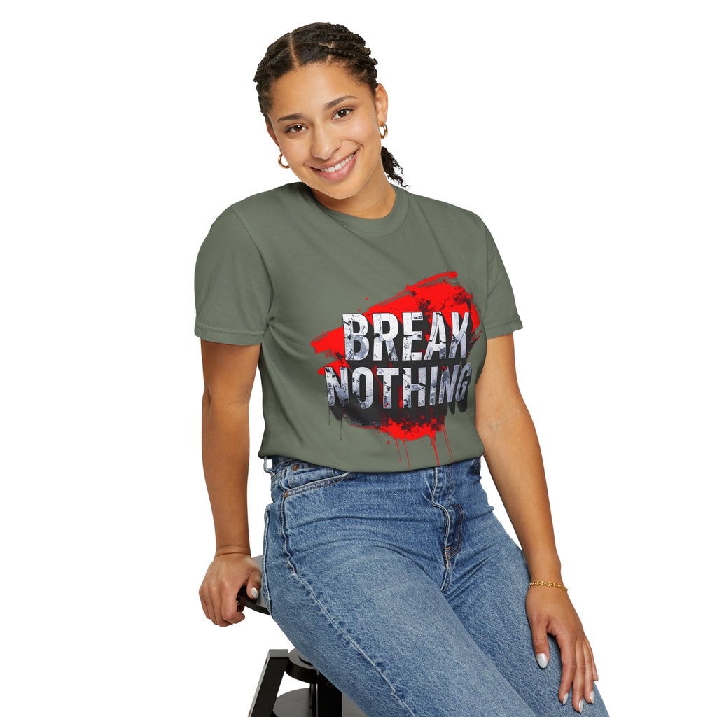 BREAK NOTHING – RAW Statement Hoodie | Outframe