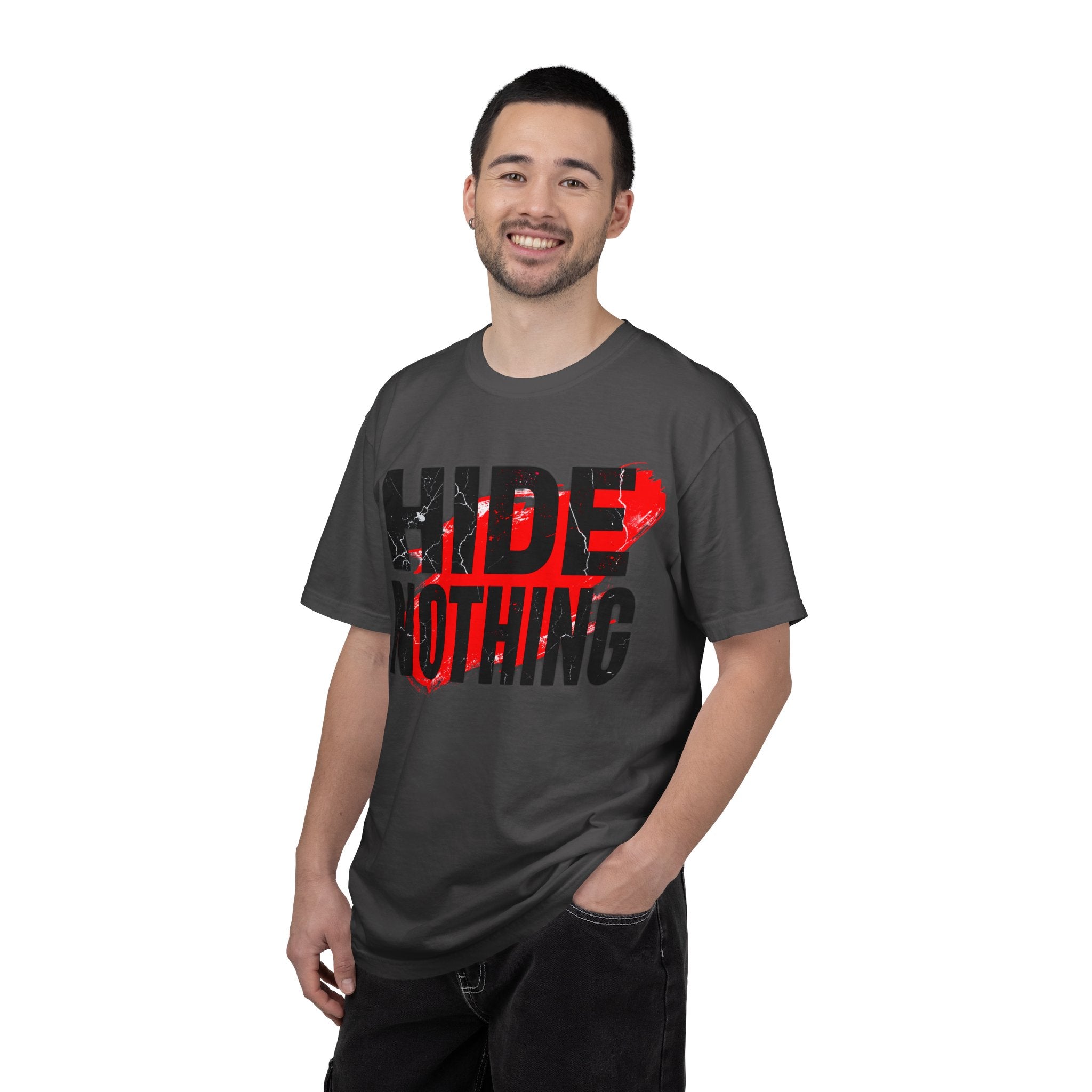 HIDE NOTHING – Dark RAW Hoodie | Outframe