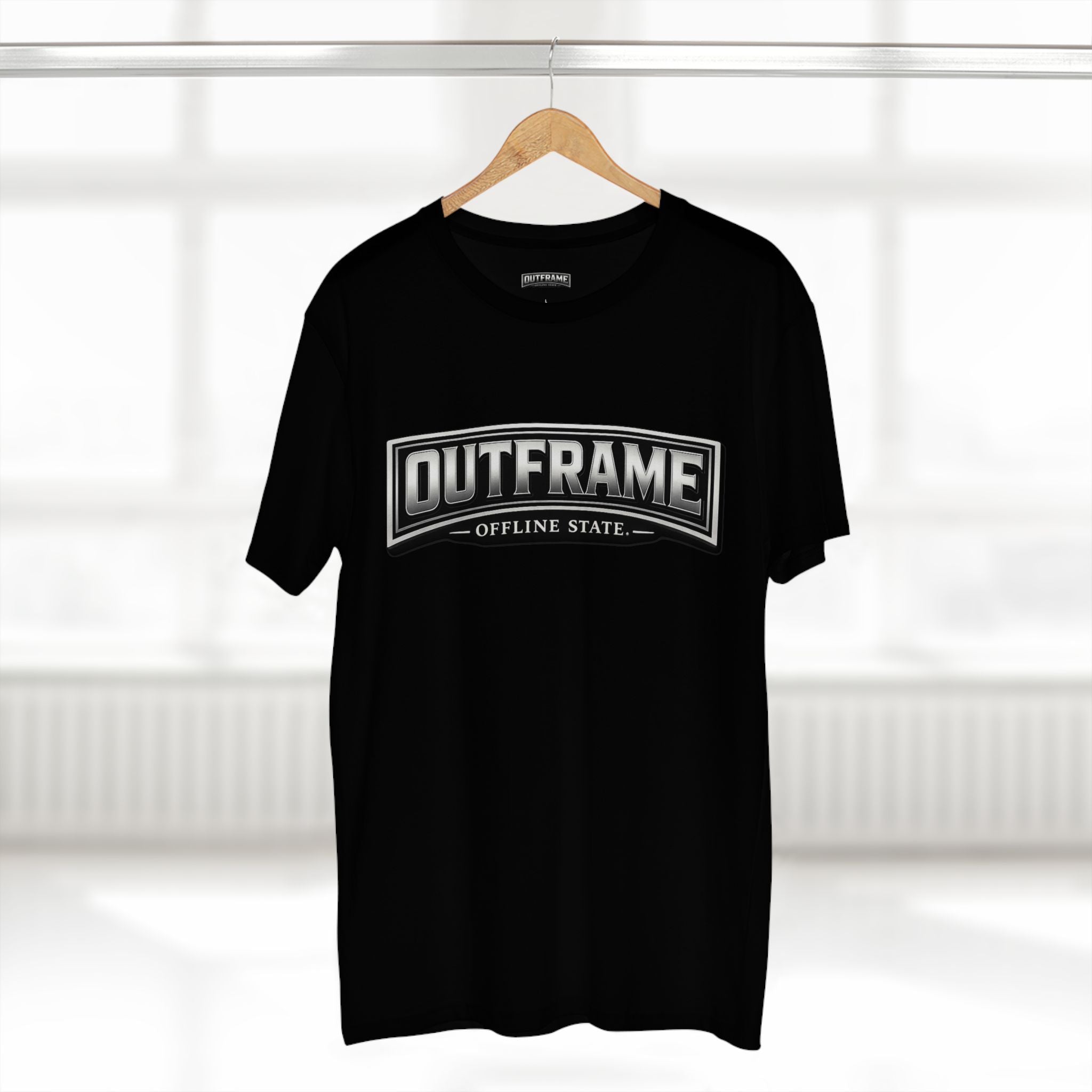 OUTFRAME® Offline State. | Premium Minimalist Statement T-Shirt | Essentials Collection