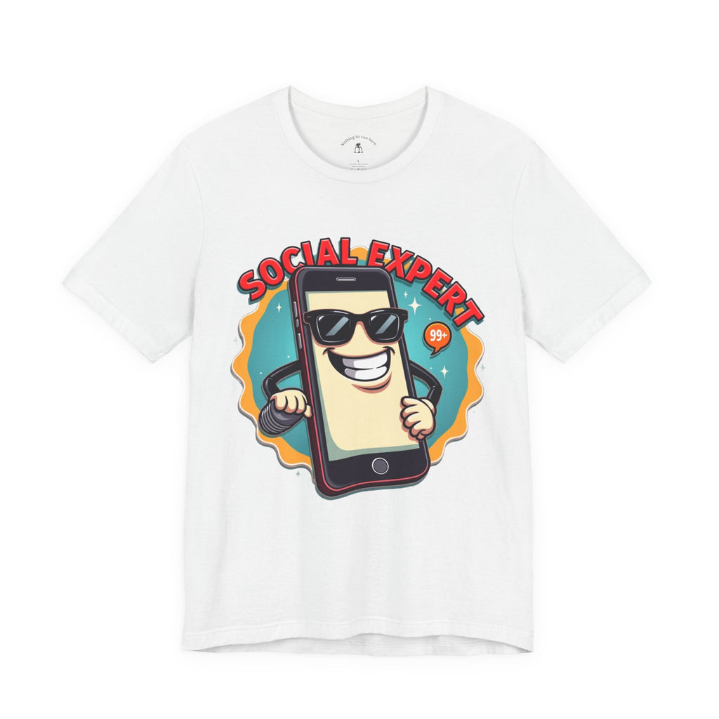 Social Expert Retro Sci-Fi T-Shirt | Trust Me, I Watch Videos