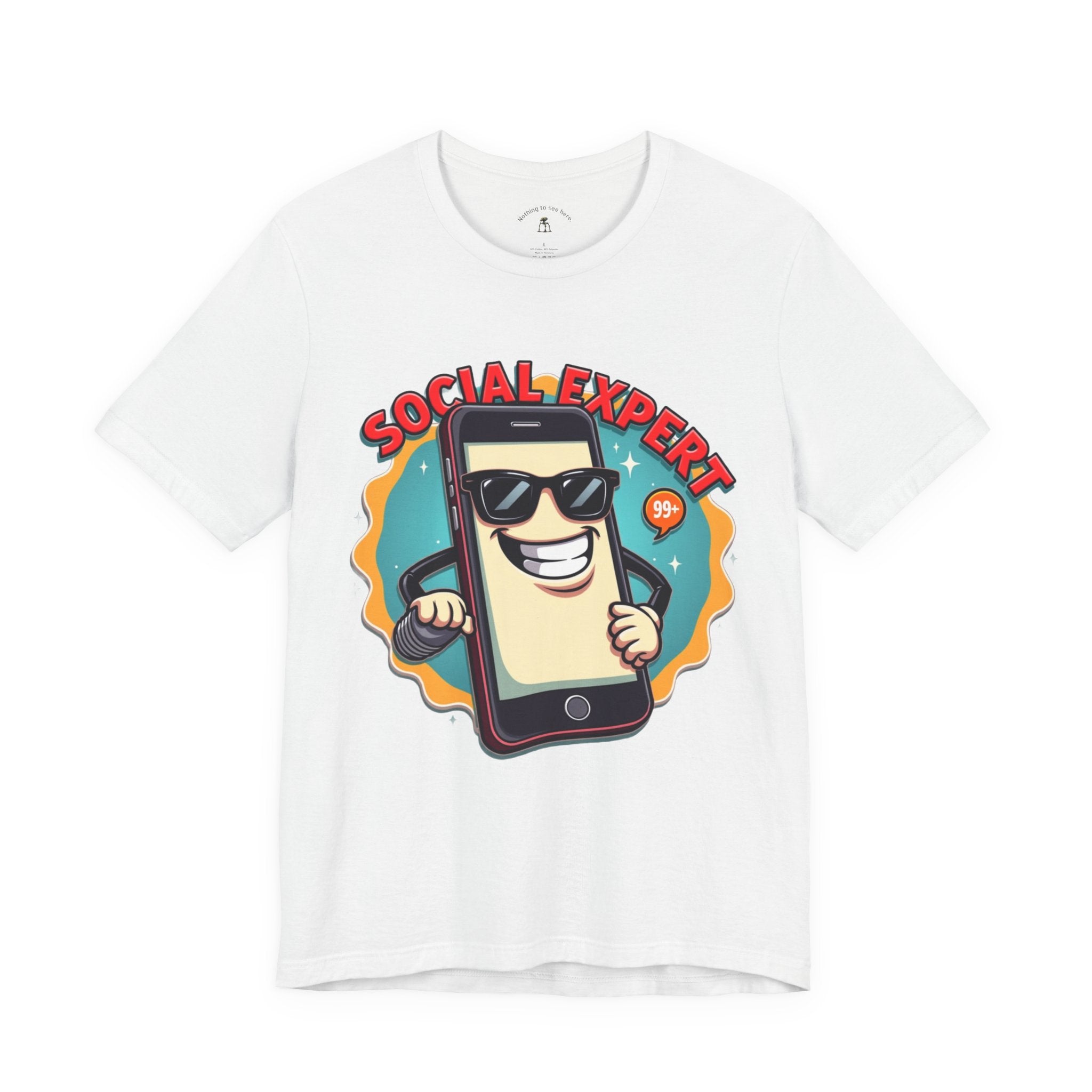 Social Expert Retro Sci-Fi T-Shirt | Trust Me, I Watch Videos