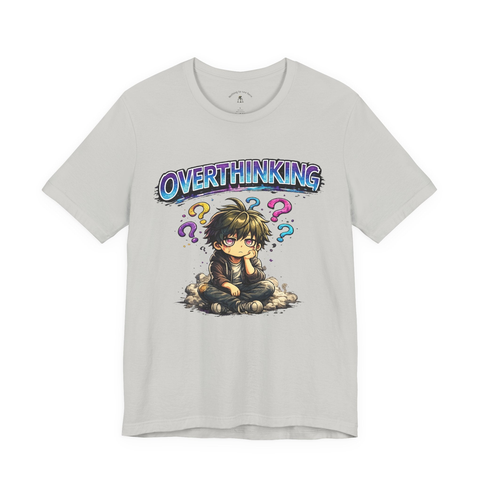 Overthinking – Still Deciding... | Retro Anime Apocalypse T-Shirt