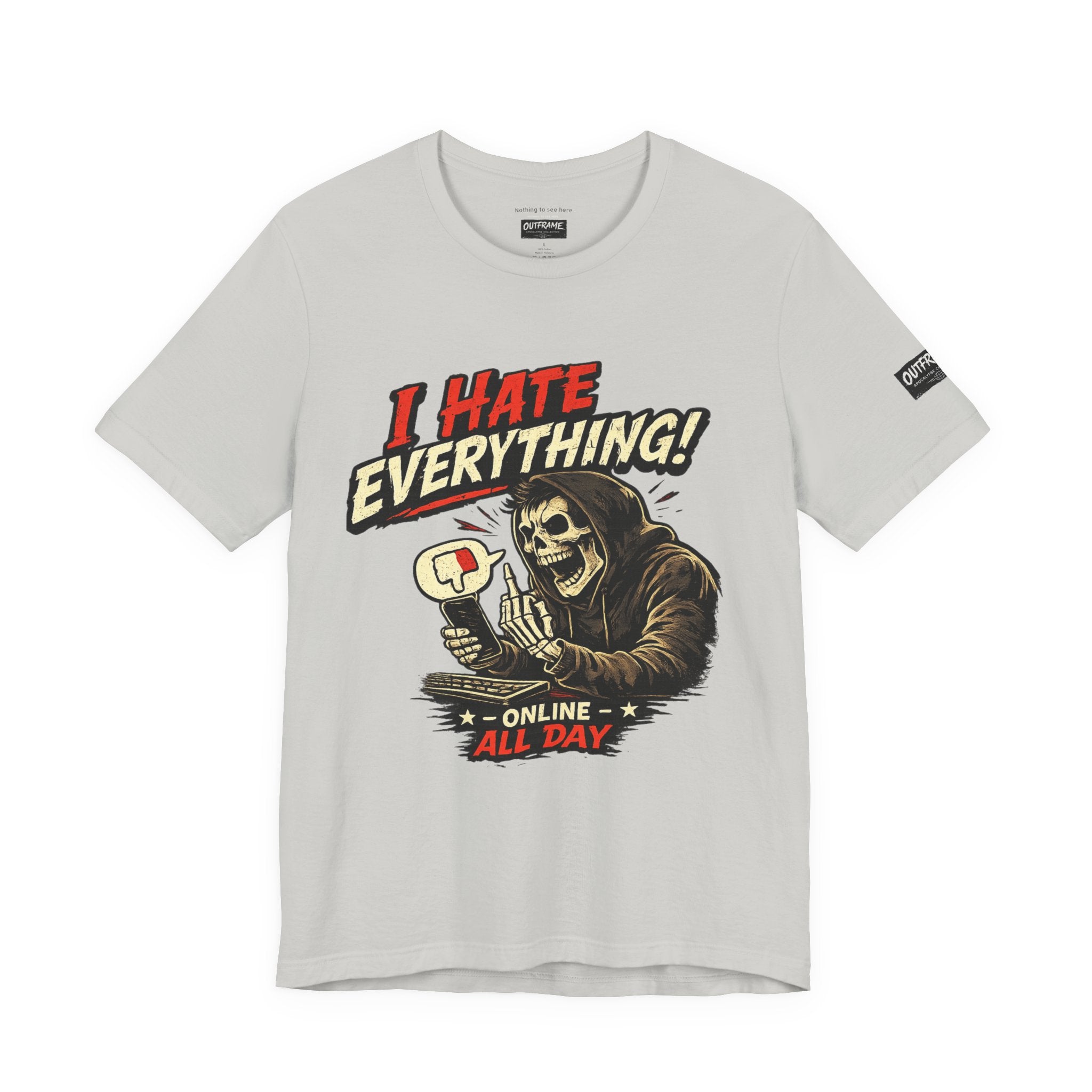 The Internet in 2026 – Hate It. Comment On It. Funny Graphic T-Shirt | OUTFRAME