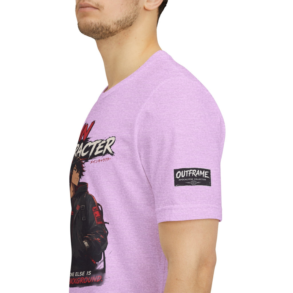 Main Character Graphic Tee — "Your Story Starts Here" Anime Streetwear