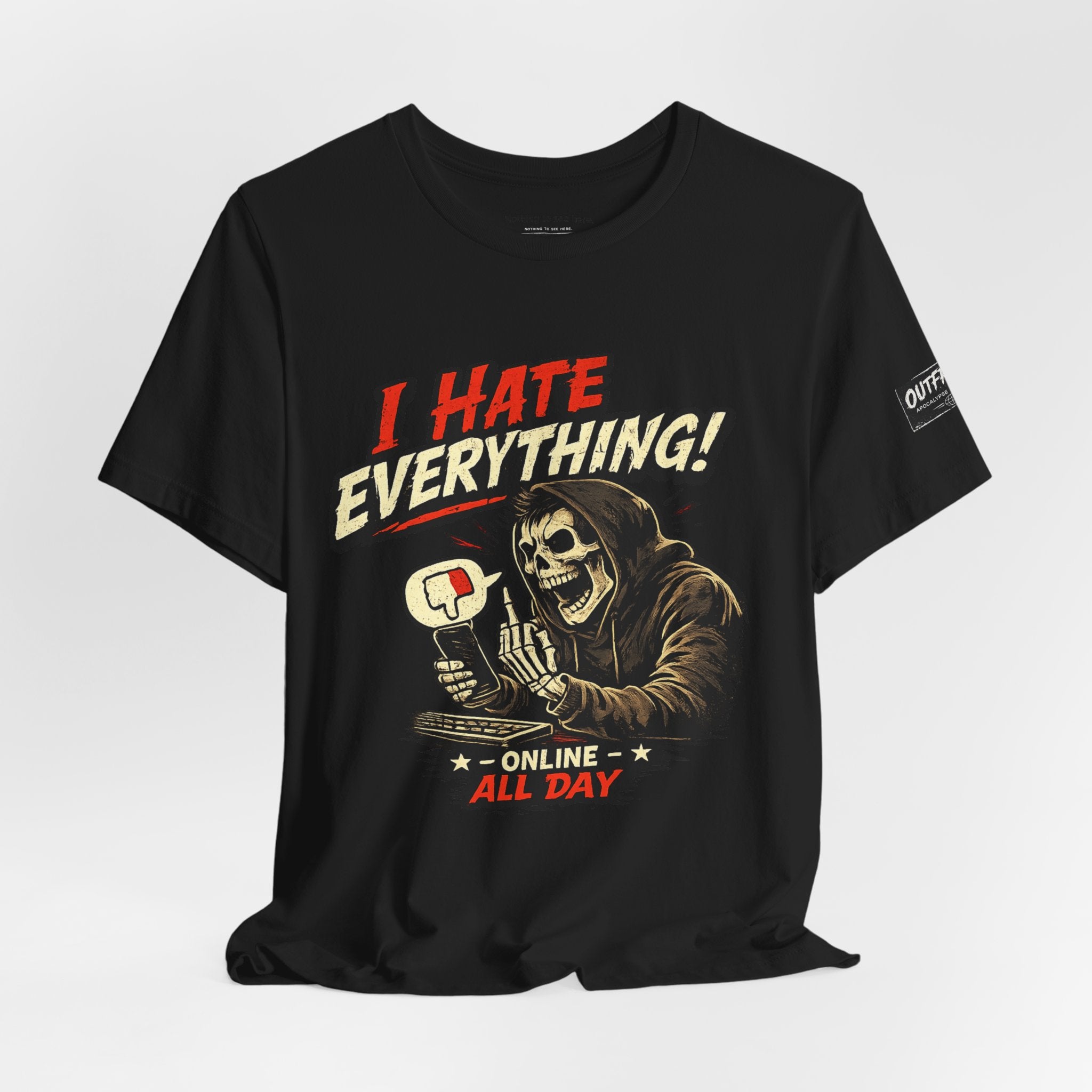 The Internet in 2026 – Hate It. Comment On It. Funny Graphic T-Shirt | OUTFRAME