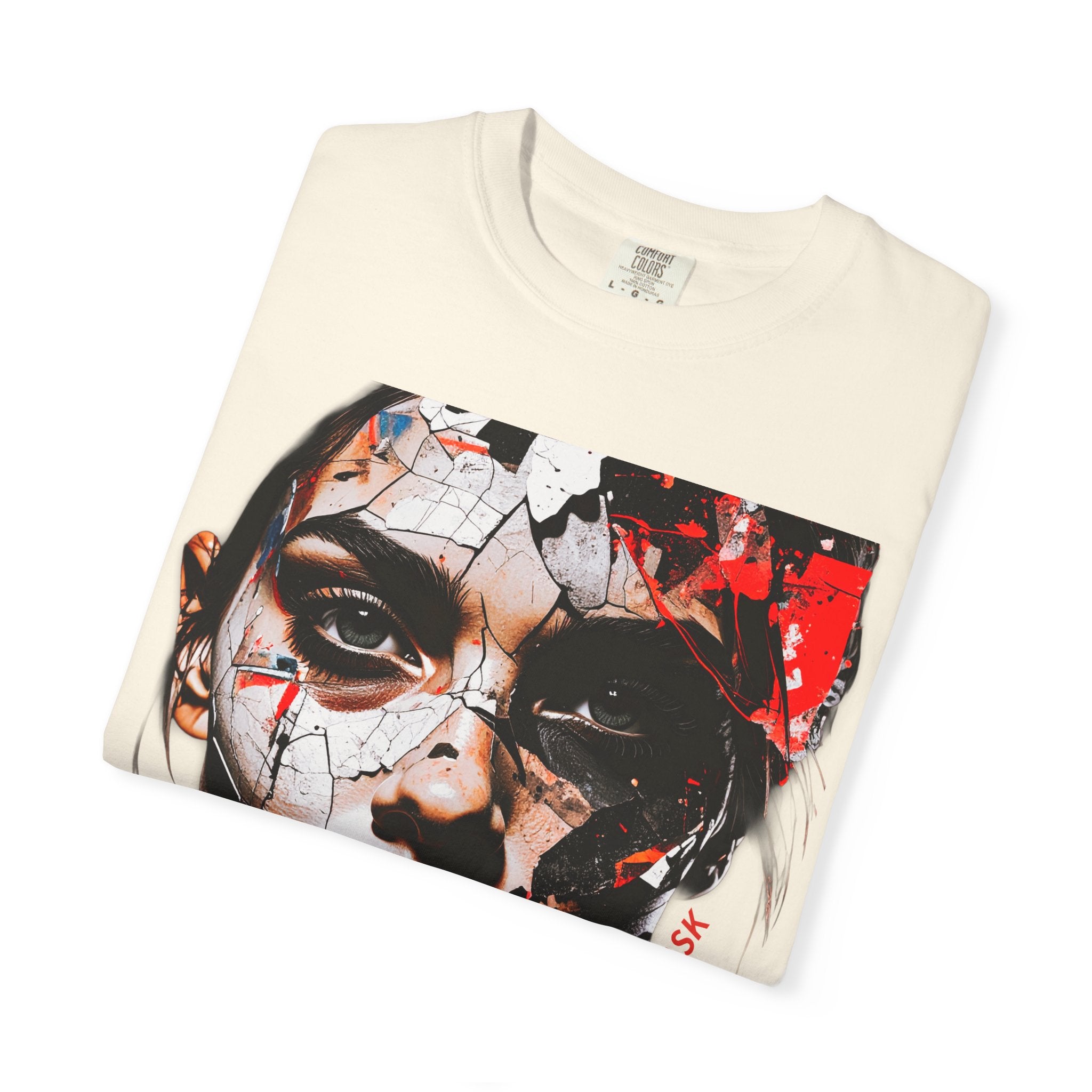 CRACK THE MASK – Dark Statement Graphic Tee