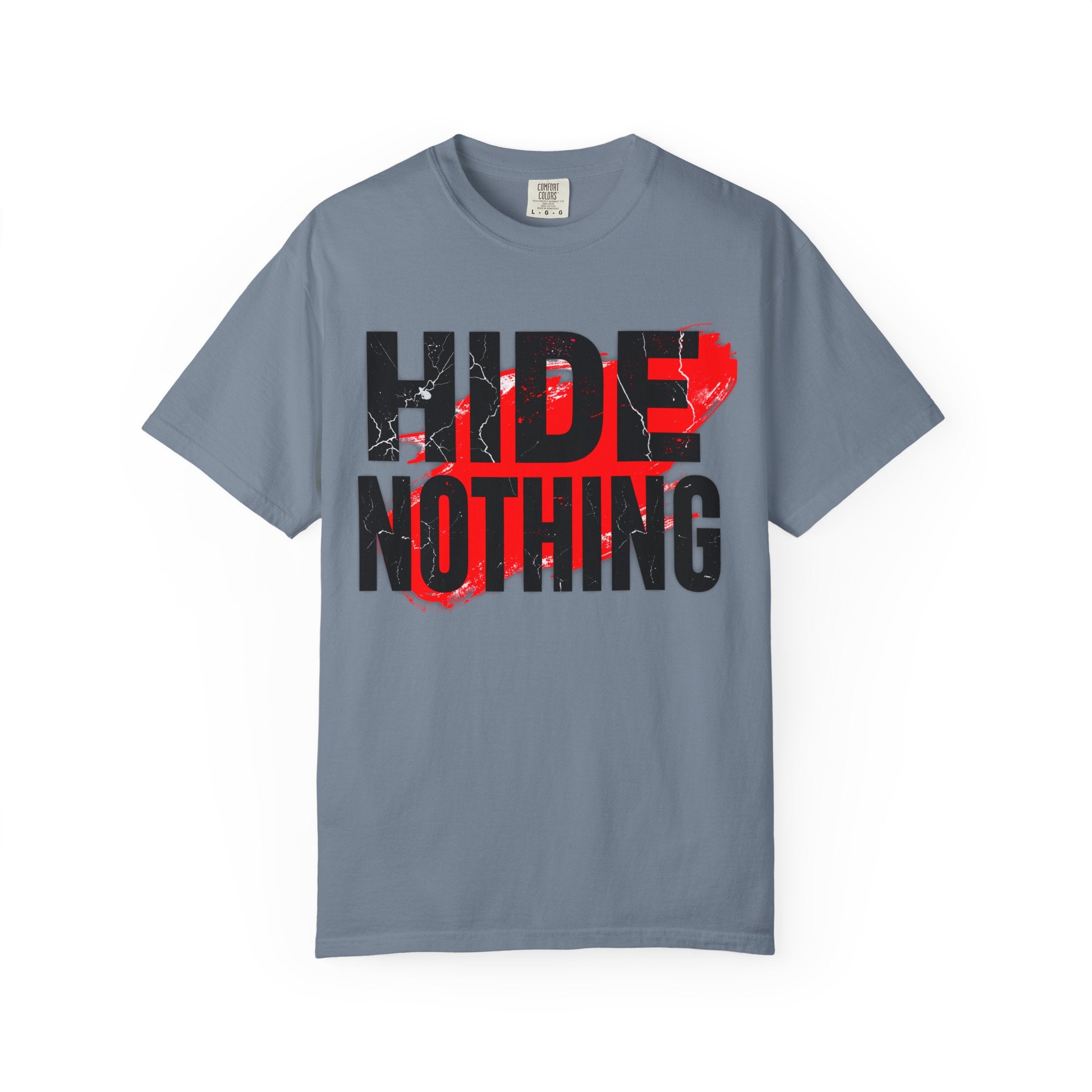 HIDE NOTHING – Dark RAW Hoodie | Outframe