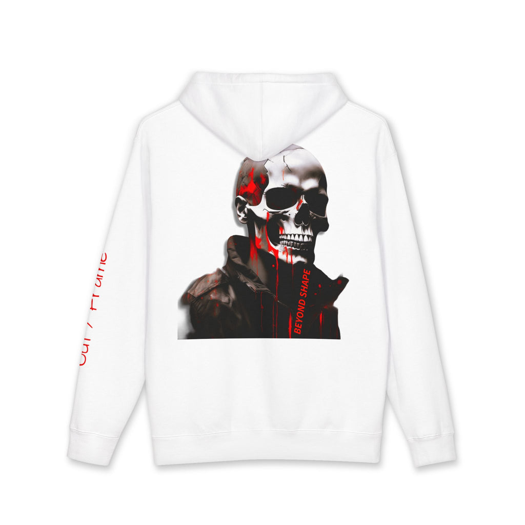 OUTFRAME – BEYOND SHAPE Skull Hoodie