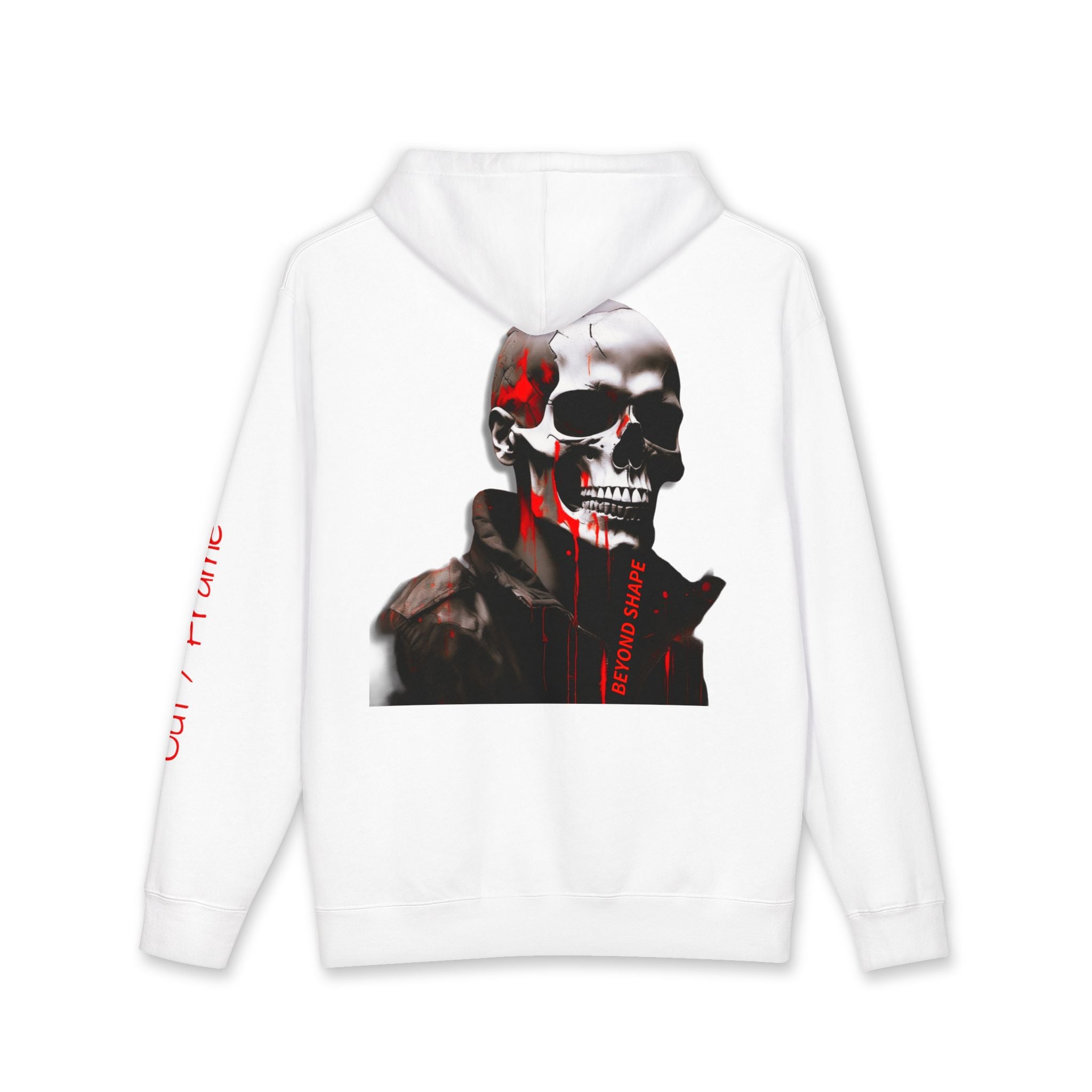 OUTFRAME – BEYOND SHAPE Skull Hoodie