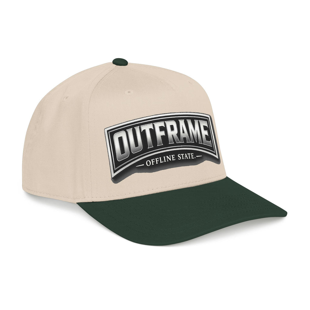 Outframe 'Offline State' Embroidered Baseball Cap — Vintage Arch Logo