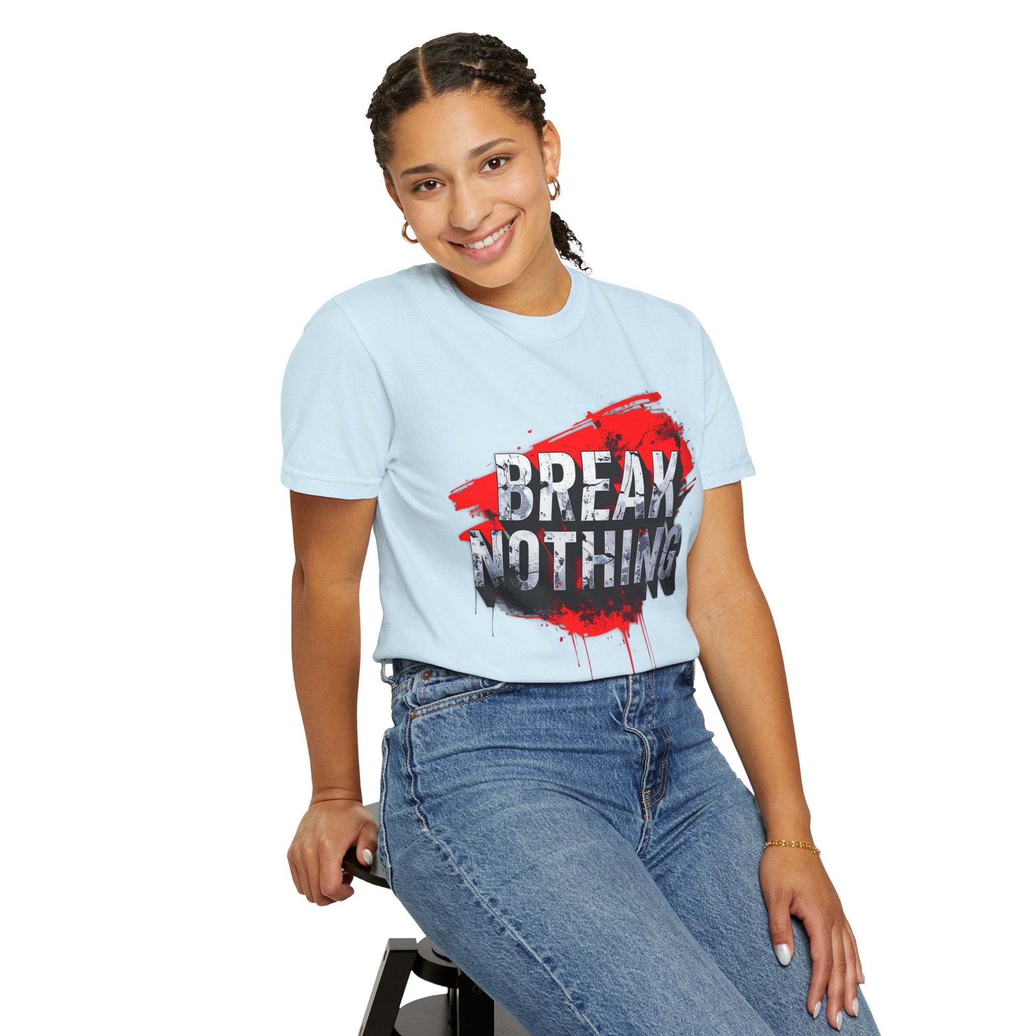 BREAK NOTHING – RAW Statement Hoodie | Outframe
