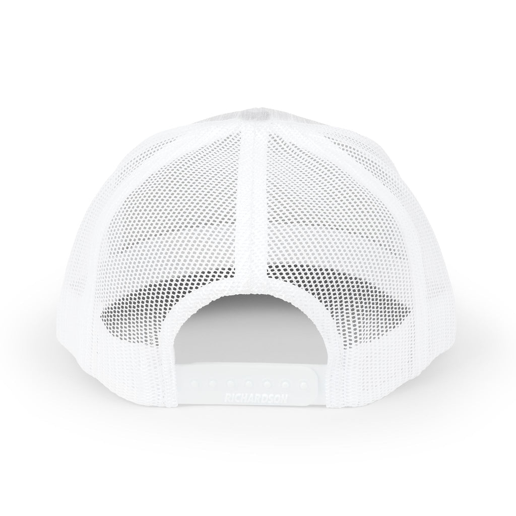 Outframe Snapback Trucker Cap — Retro Brush Logo Hat (EST. 2025)