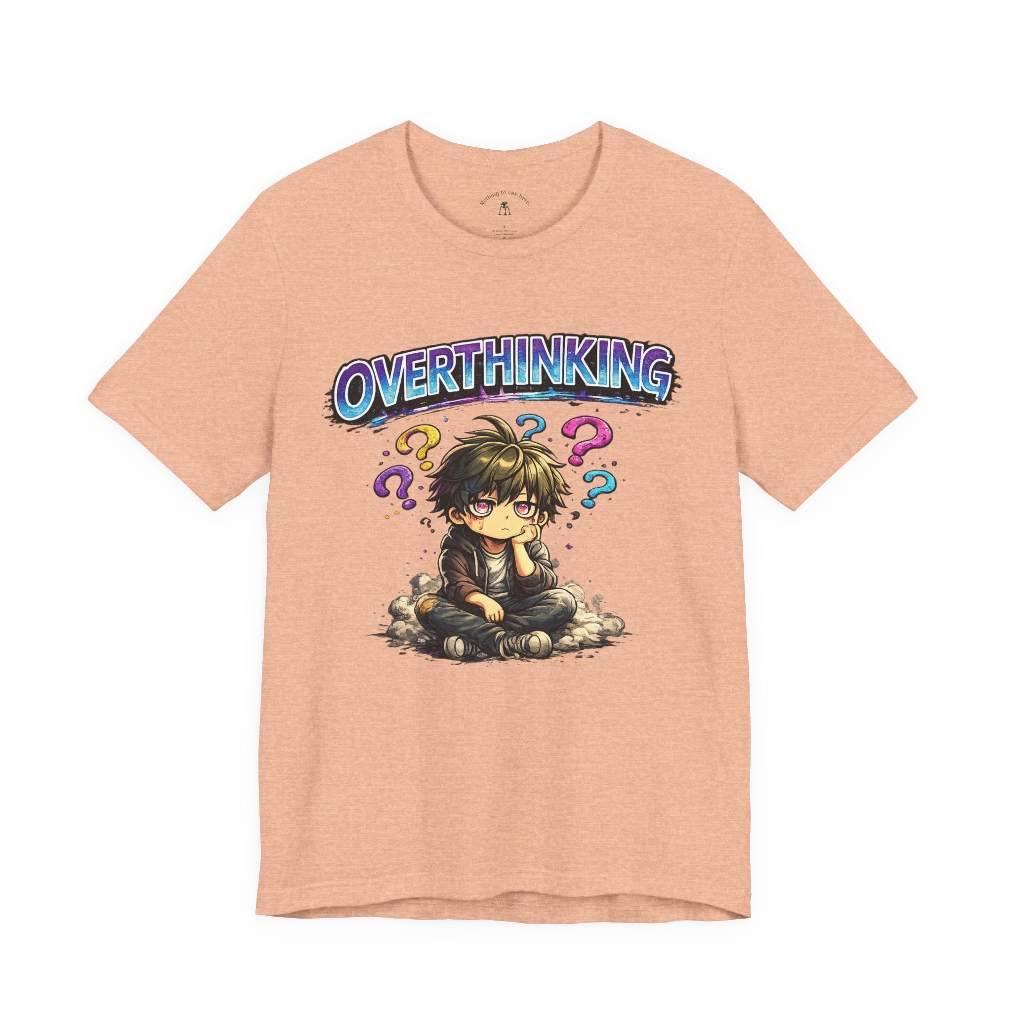 Overthinking – Still Deciding... | Retro Anime Apocalypse T-Shirt