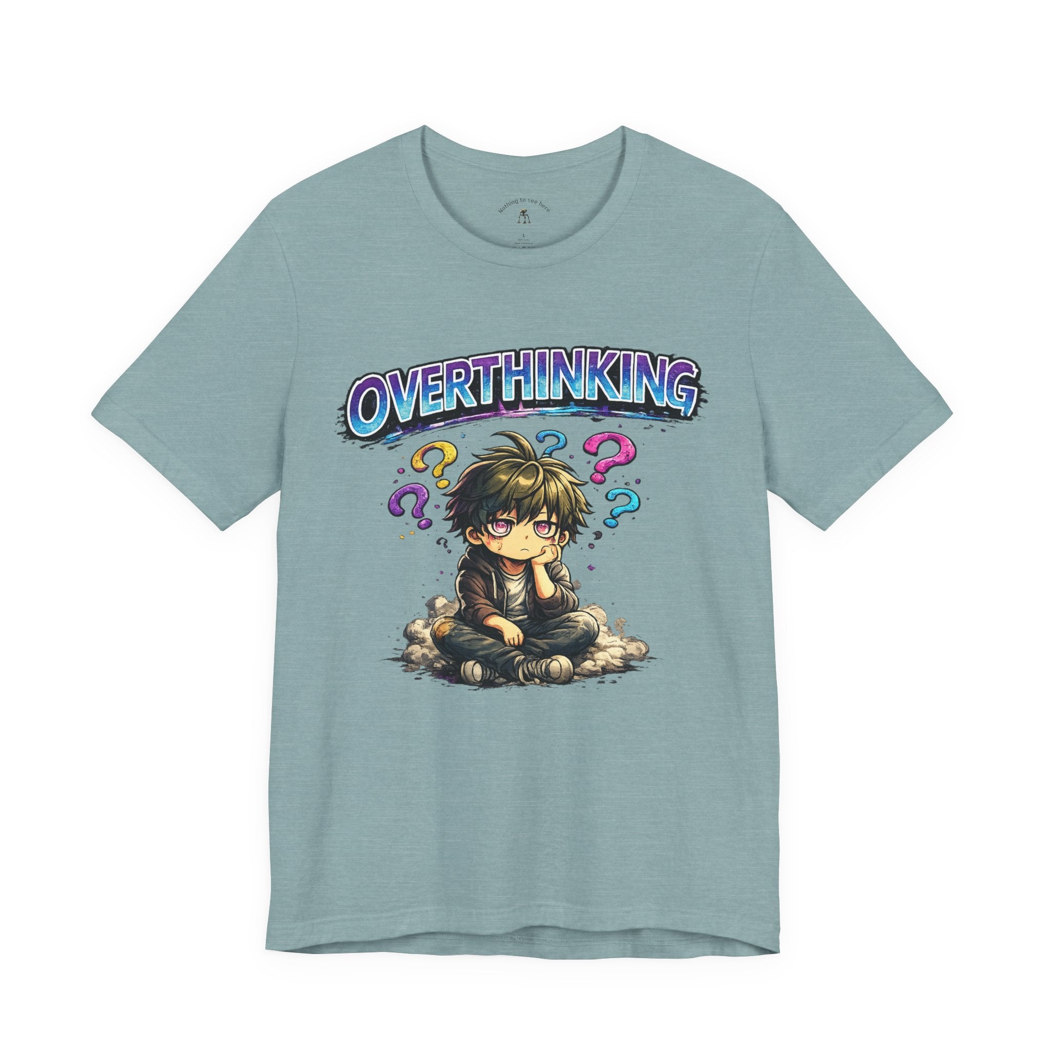 Overthinking – Still Deciding... | Retro Anime Apocalypse T-Shirt