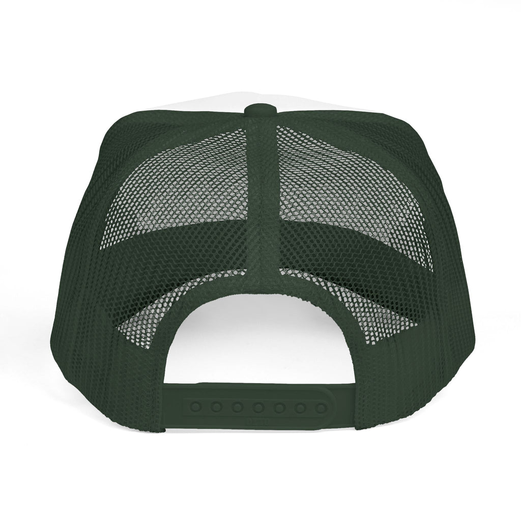 Trucker Cap — "I Make Bad Decisions Look Good" Vintage Humor Mesh Hat