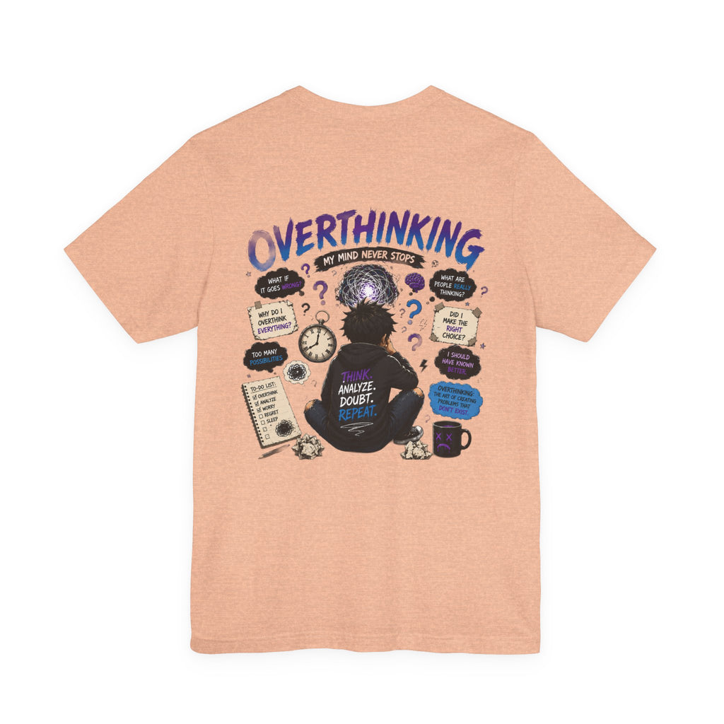 Overthinking – Still Deciding... | Retro Anime Apocalypse T-Shirt
