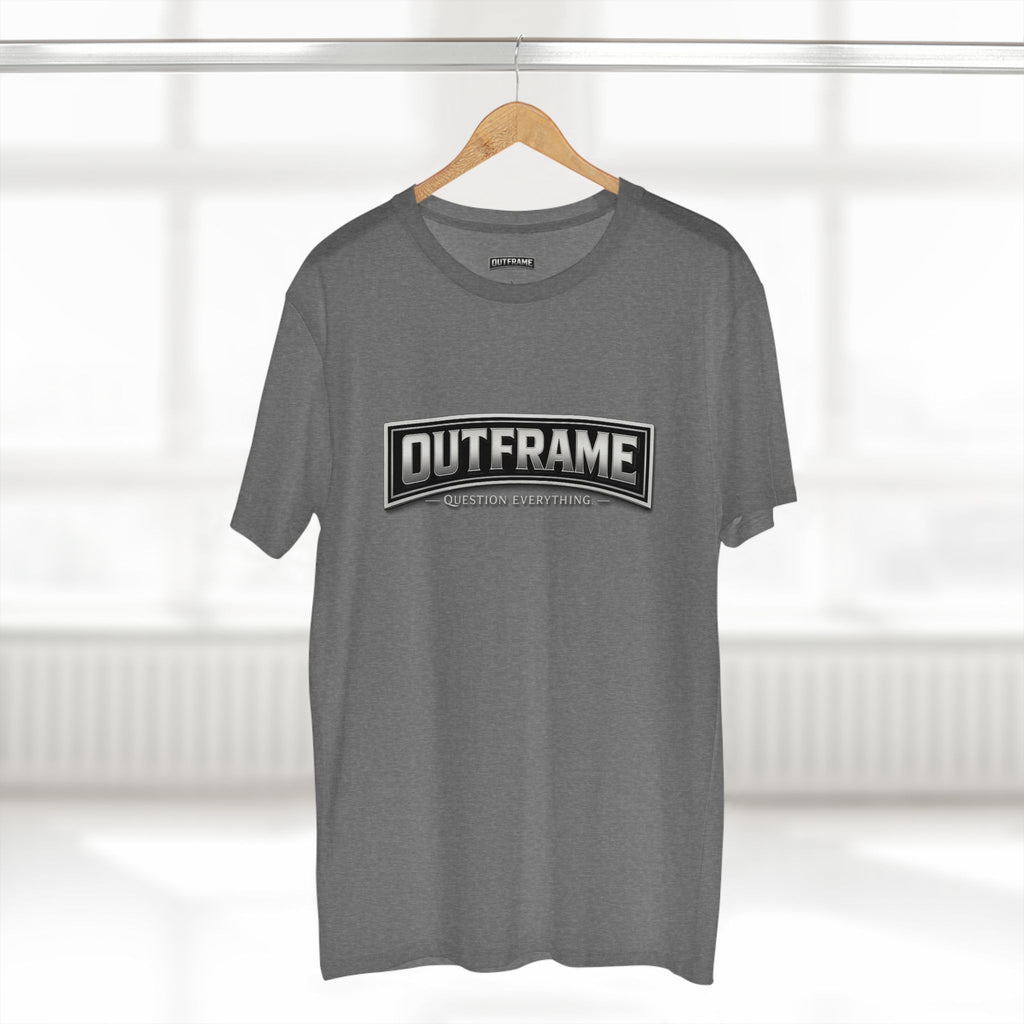 OUTFRAME® Question Everything. | Premium Minimalist Statement T-Shirt | Essentials Collection