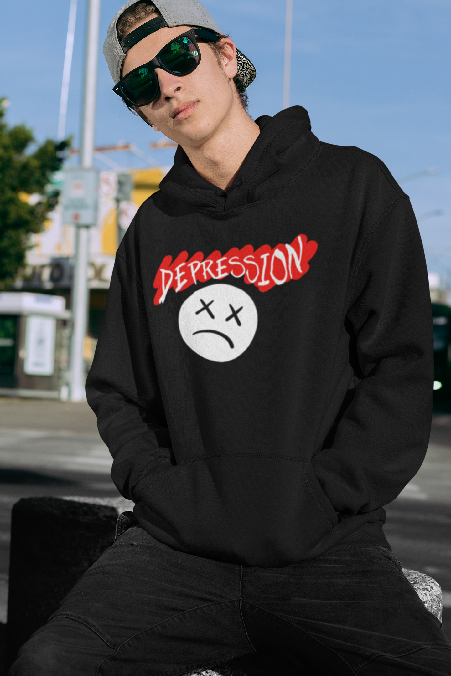 OUTFRAME Hoodie-Depression