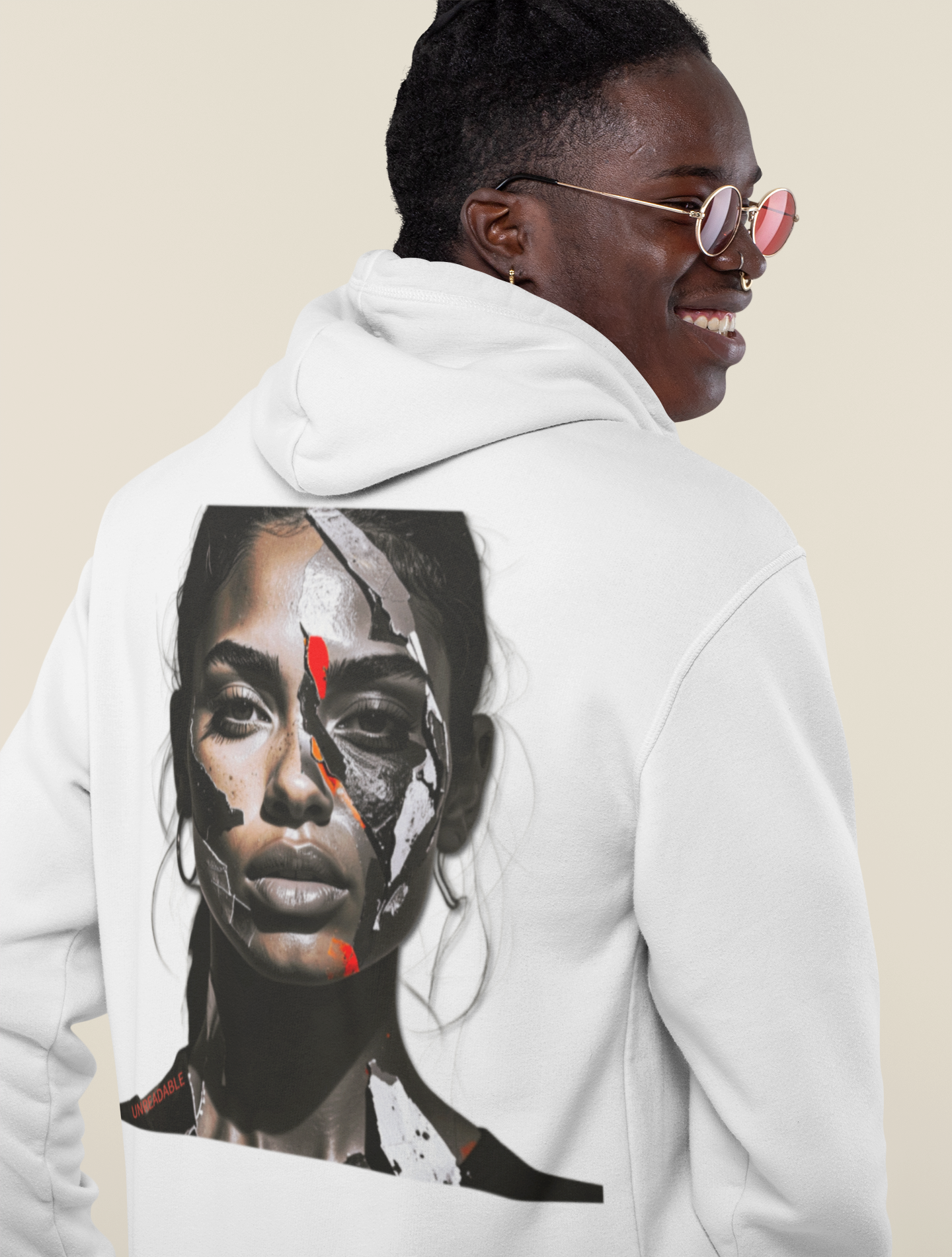 OUTFRAME – UNREADABLE Statement Hoodie