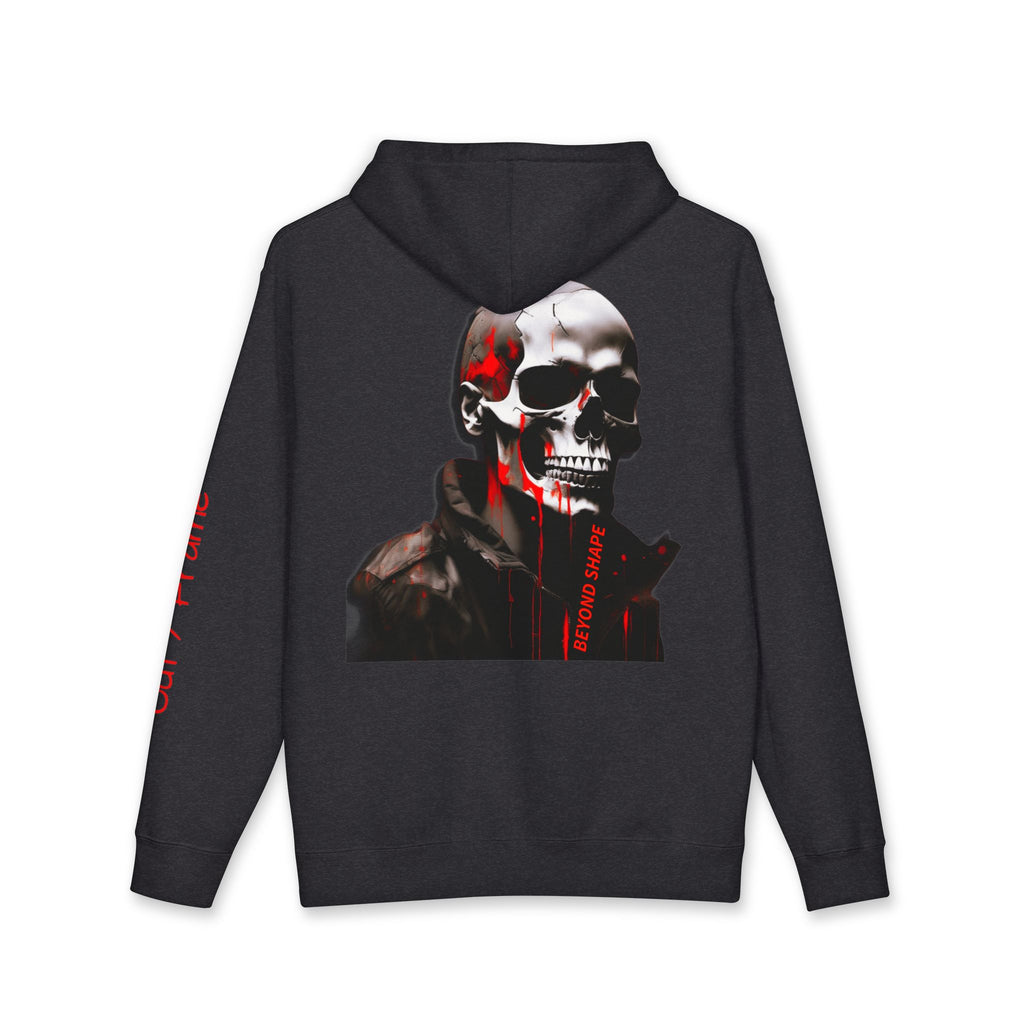OUTFRAME – BEYOND SHAPE Skull Hoodie
