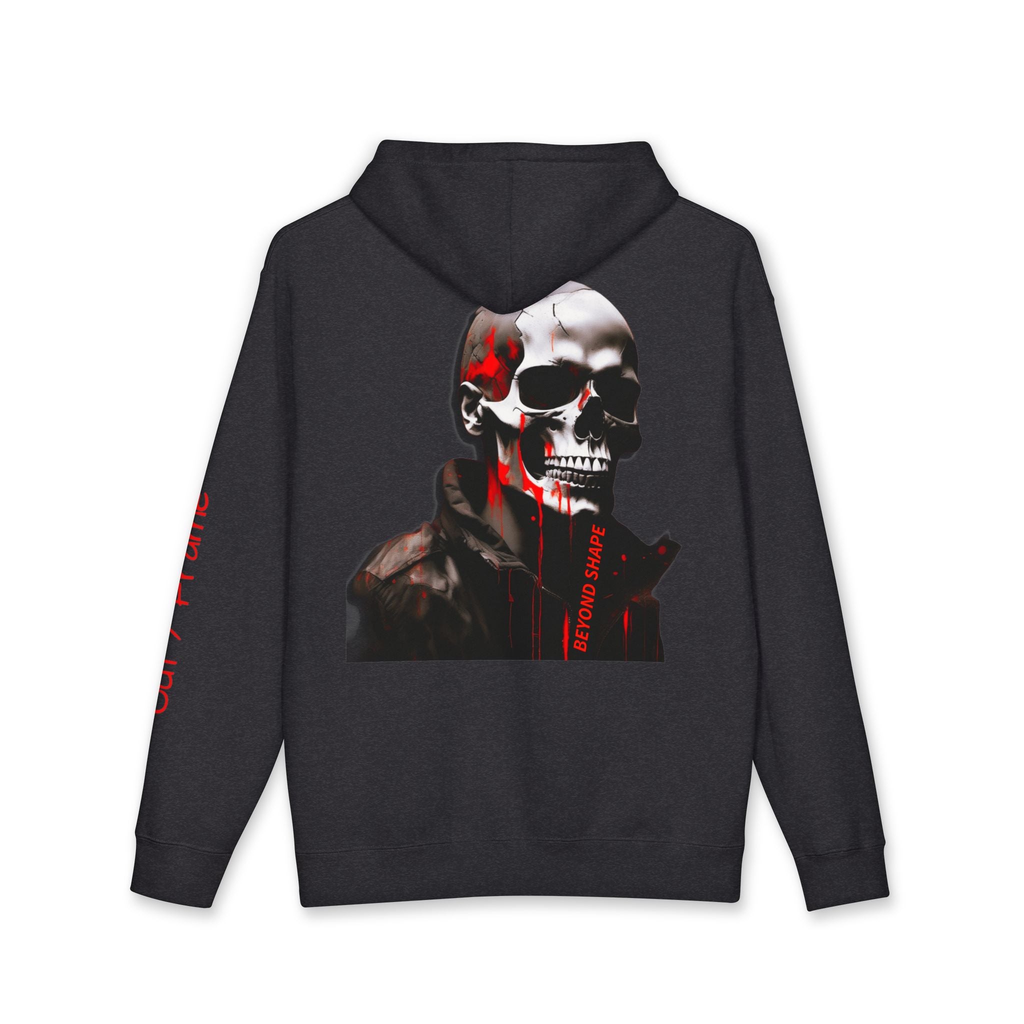 OUTFRAME – BEYOND SHAPE Skull Hoodie