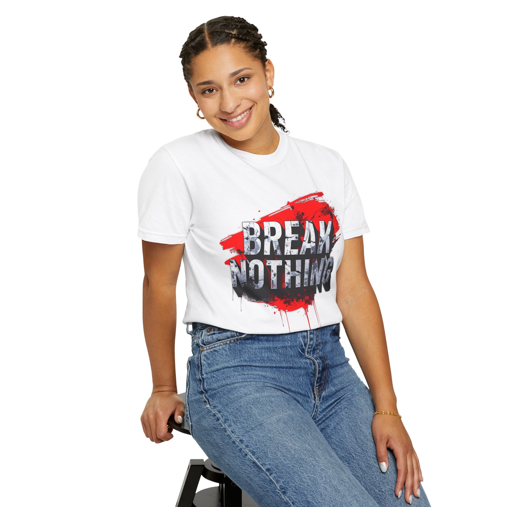 BREAK NOTHING – RAW Statement Hoodie | Outframe