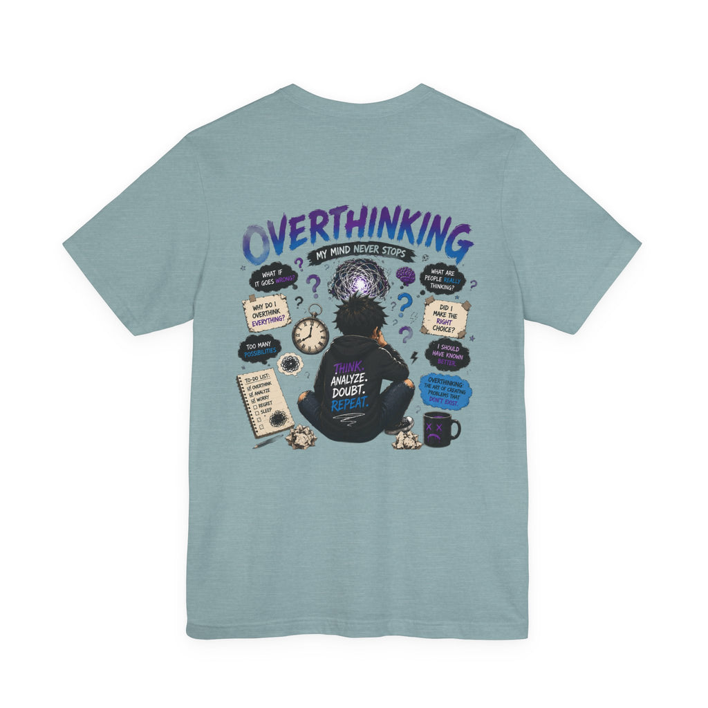 Overthinking – Still Deciding... | Retro Anime Apocalypse T-Shirt