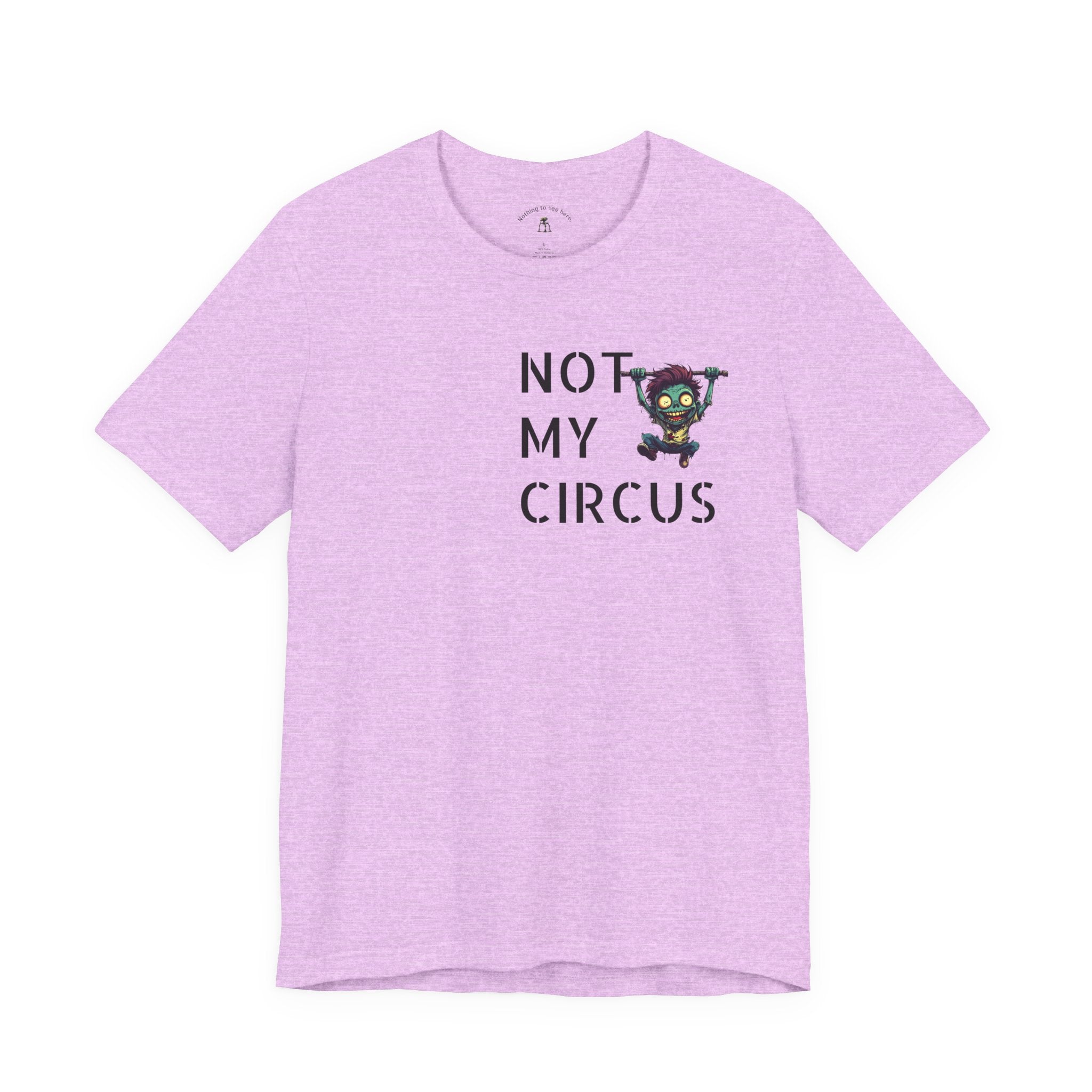 OUTFRAME – Not My Circus Not My Monkeys | Retro Apocalypse Graphic T-Shirt