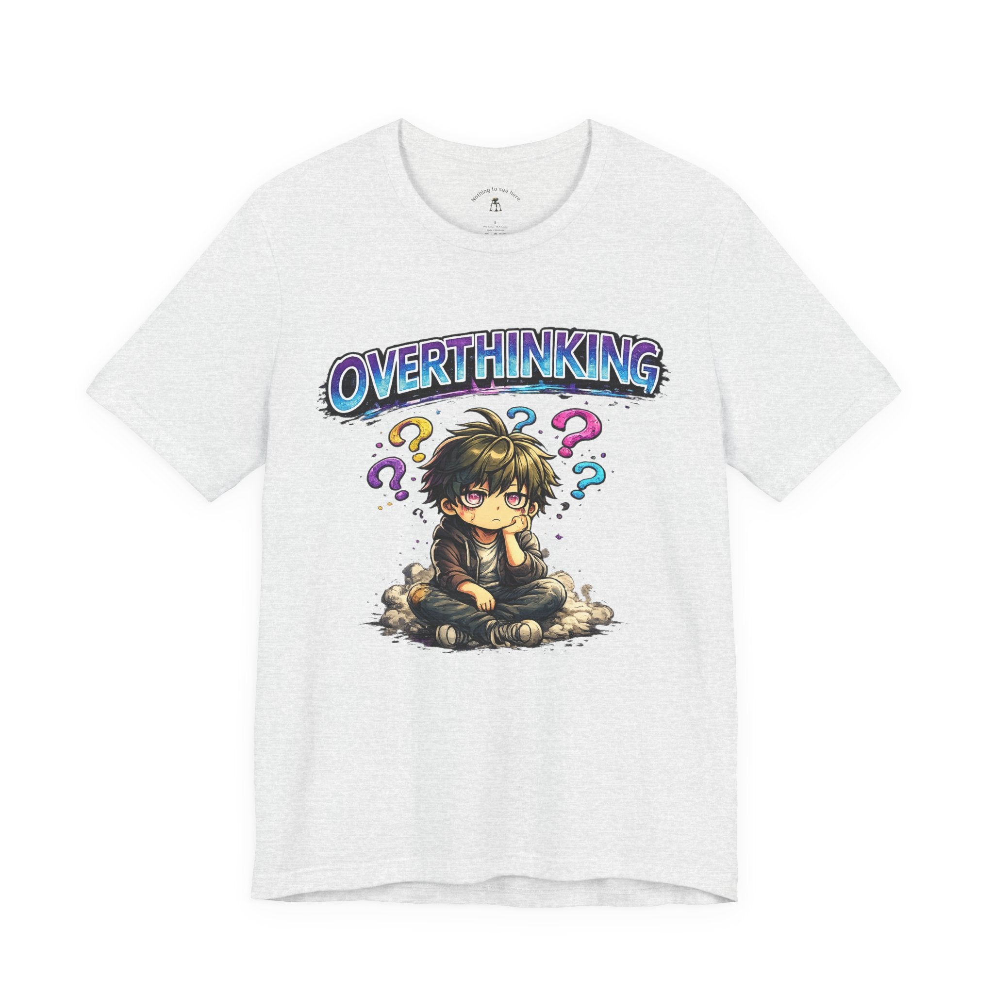 Overthinking – Still Deciding... | Retro Anime Apocalypse T-Shirt