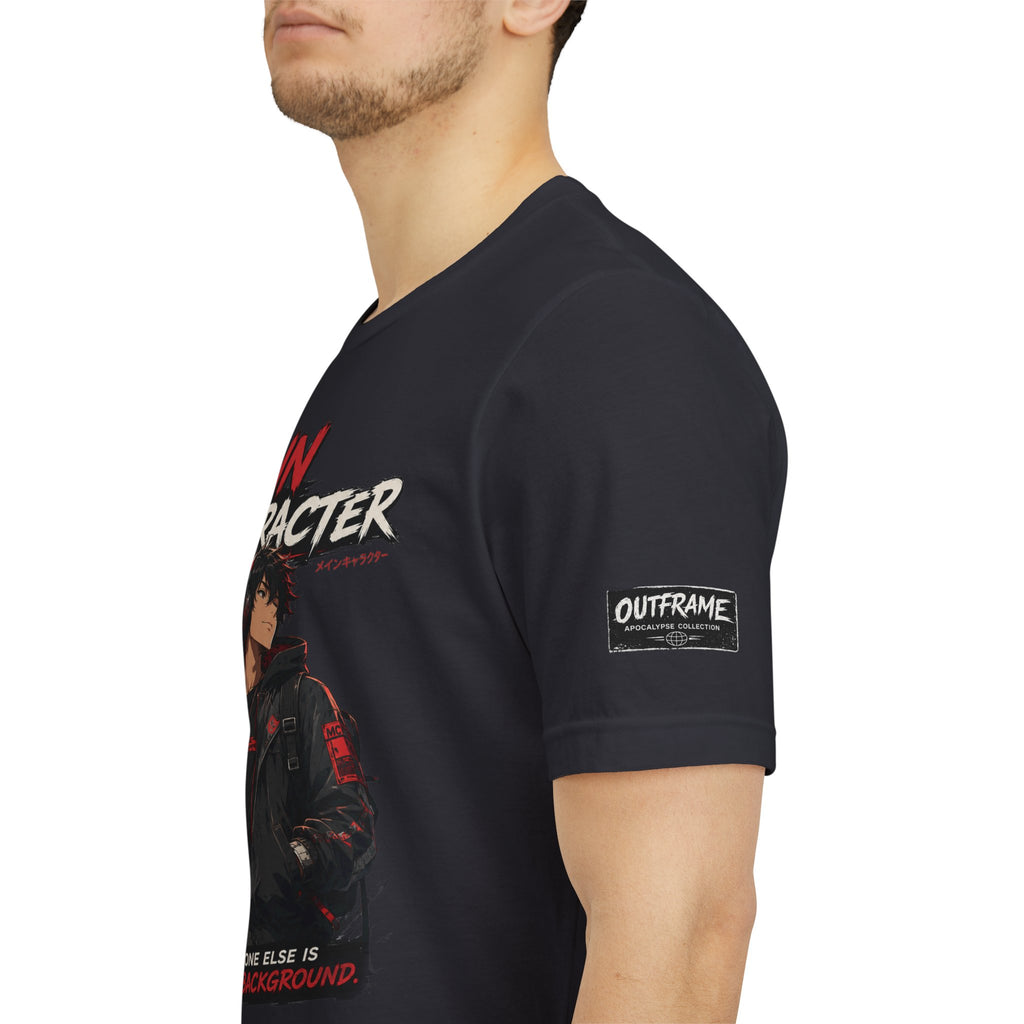 Main Character Graphic Tee — "Your Story Starts Here" Anime Streetwear