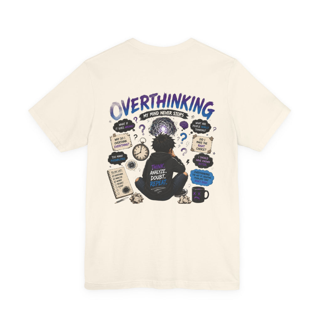 Overthinking – Still Deciding... | Retro Anime Apocalypse T-Shirt