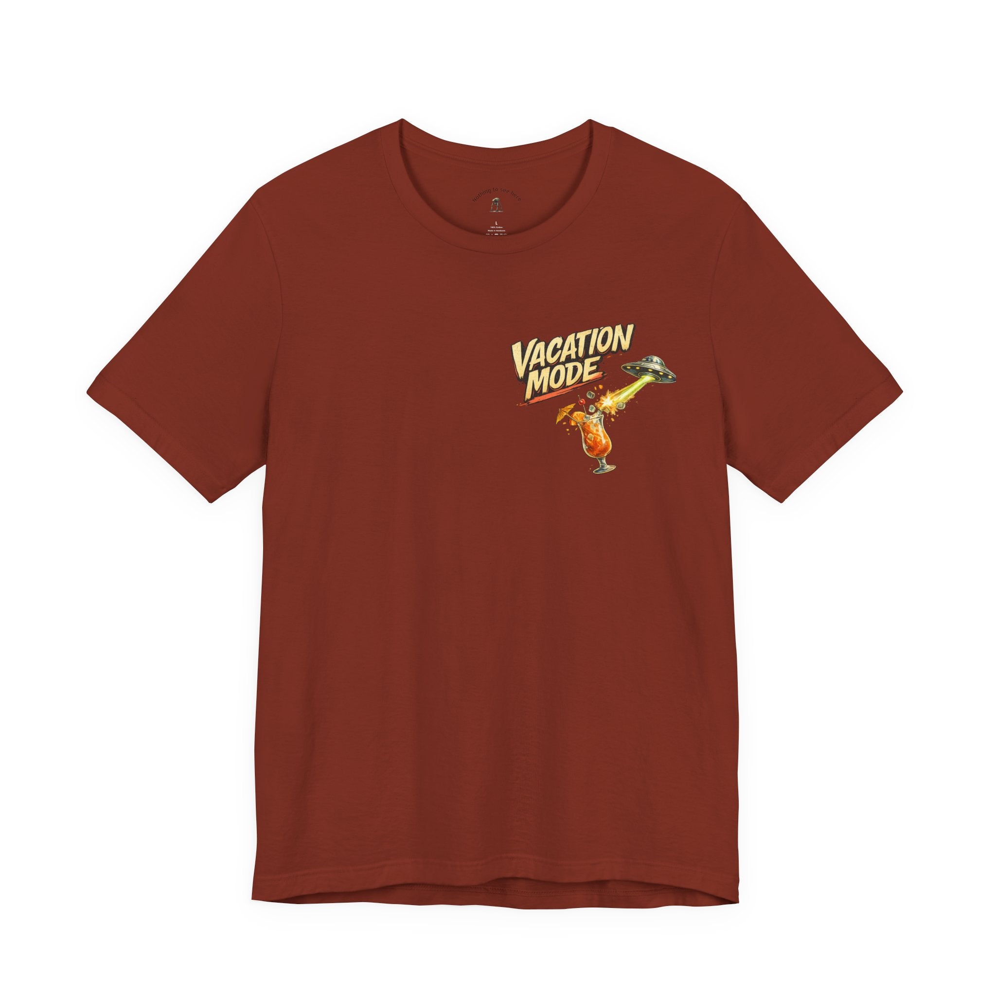 Vacation Mode - Not My Problem Funny Apocalypse T-Shirt