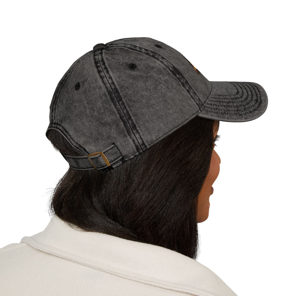 Freedom Vintage Embroidered Cap – Distressed Red Dad Hat