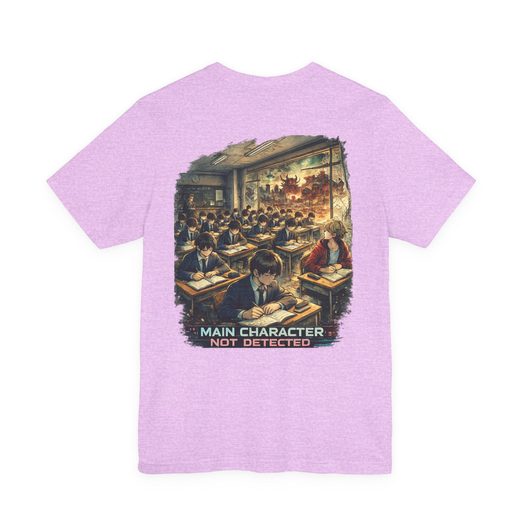 NPC MODE – Main Character Not Detected | Retro Anime Apocalypse T-Shirt