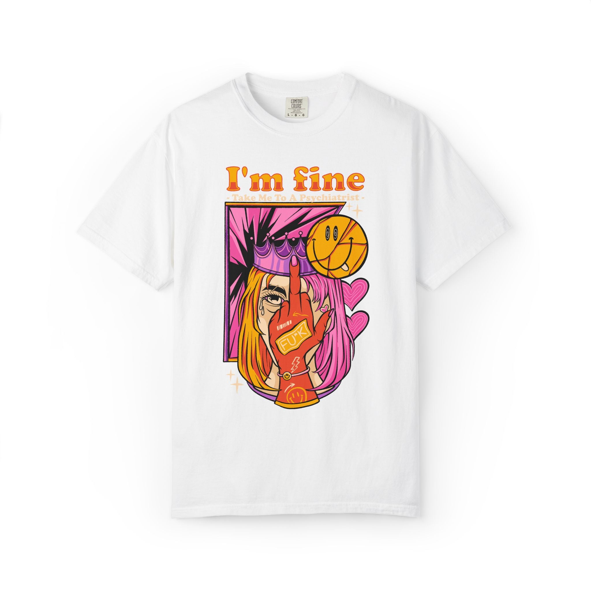 I’M FINE – Irony Street Tee