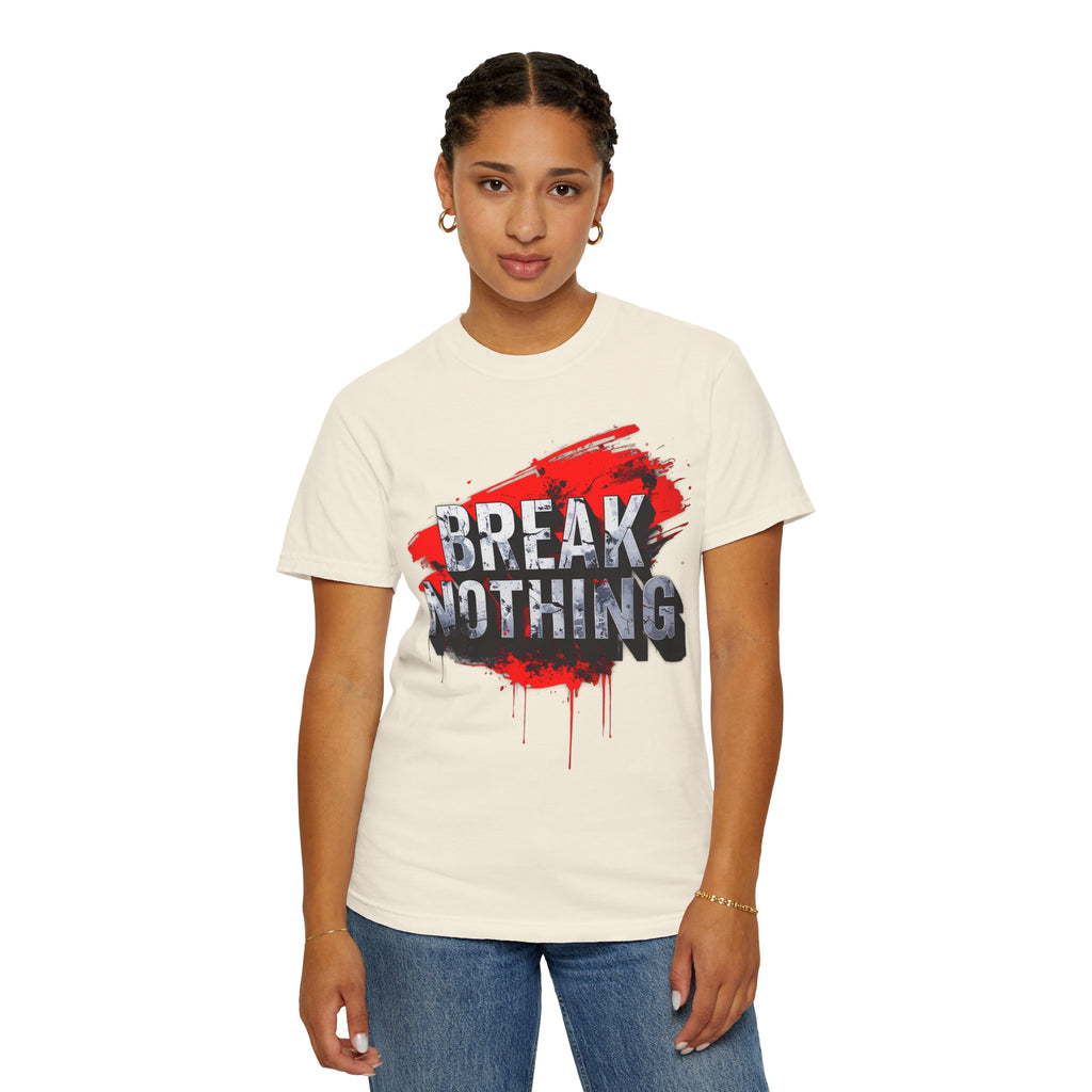 BREAK NOTHING – RAW Statement Hoodie | Outframe