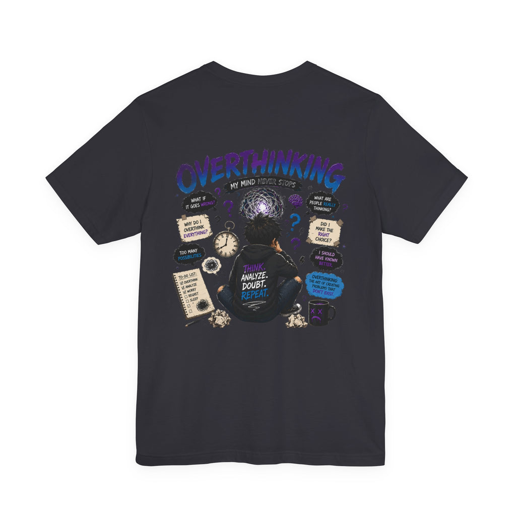 Overthinking – Still Deciding... | Retro Anime Apocalypse T-Shirt