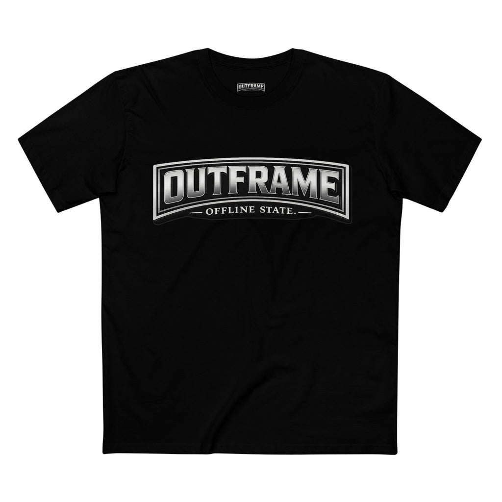 OUTFRAME® Offline State. | Premium Minimalist Statement T-Shirt | Essentials Collection