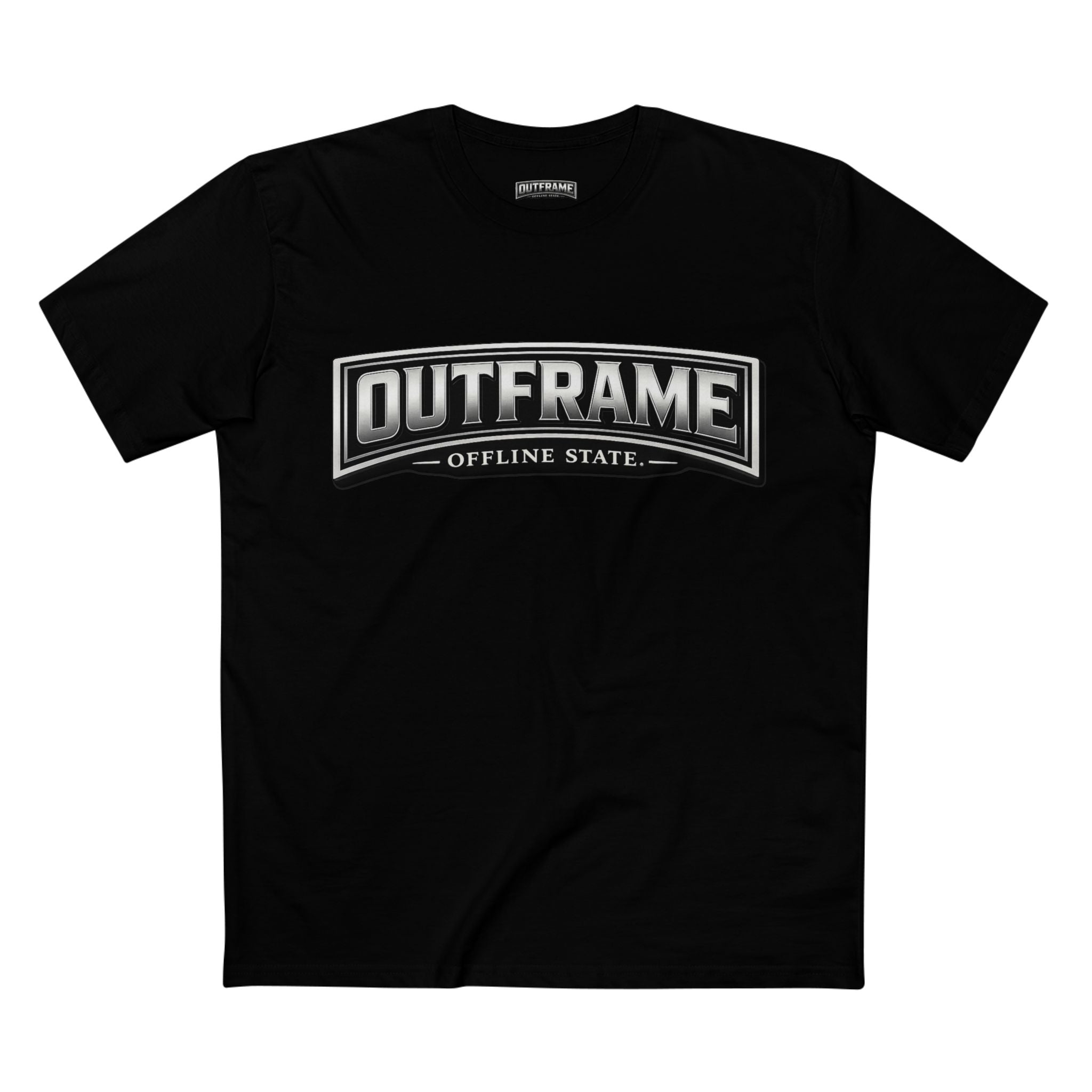 OUTFRAME® Offline State. | Premium Minimalist Statement T-Shirt | Essentials Collection