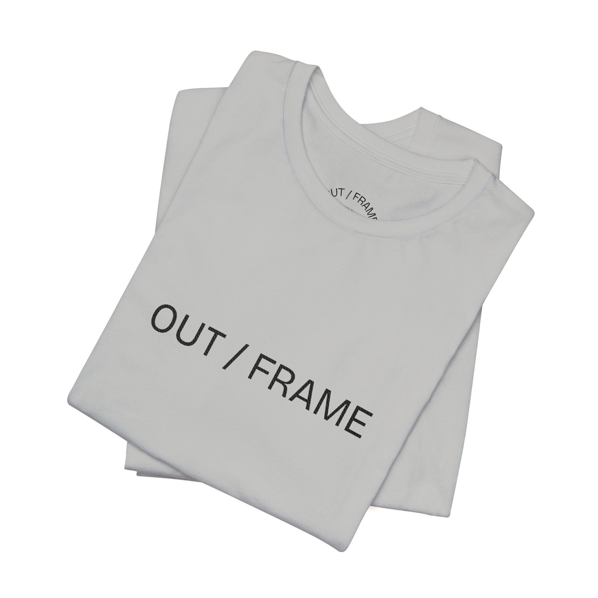 OUTFRAME Minimal Logo Tee – Light Edition