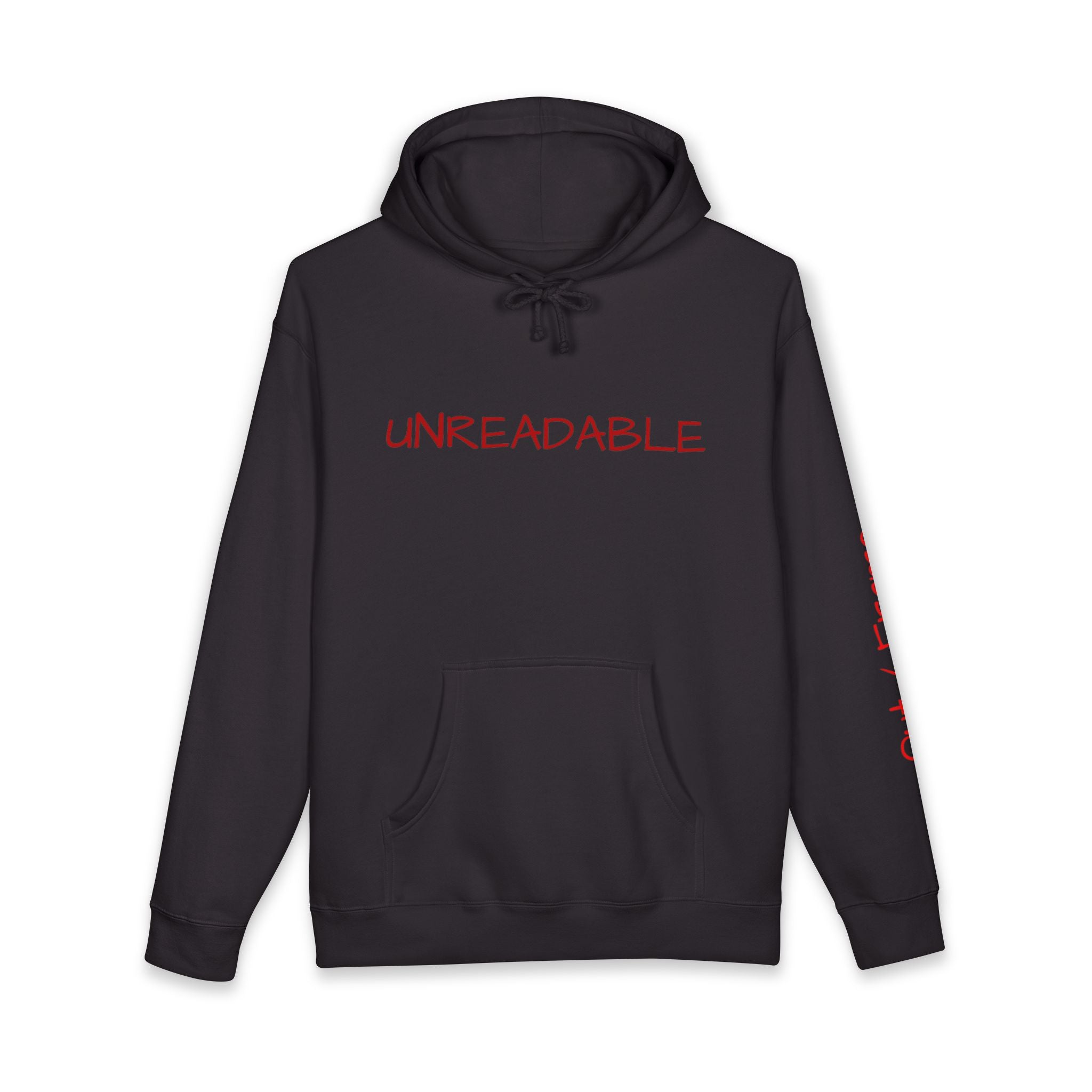 OUTFRAME – UNREADABLE Statement Hoodie