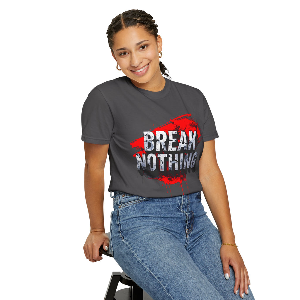BREAK NOTHING – RAW Statement Hoodie | Outframe
