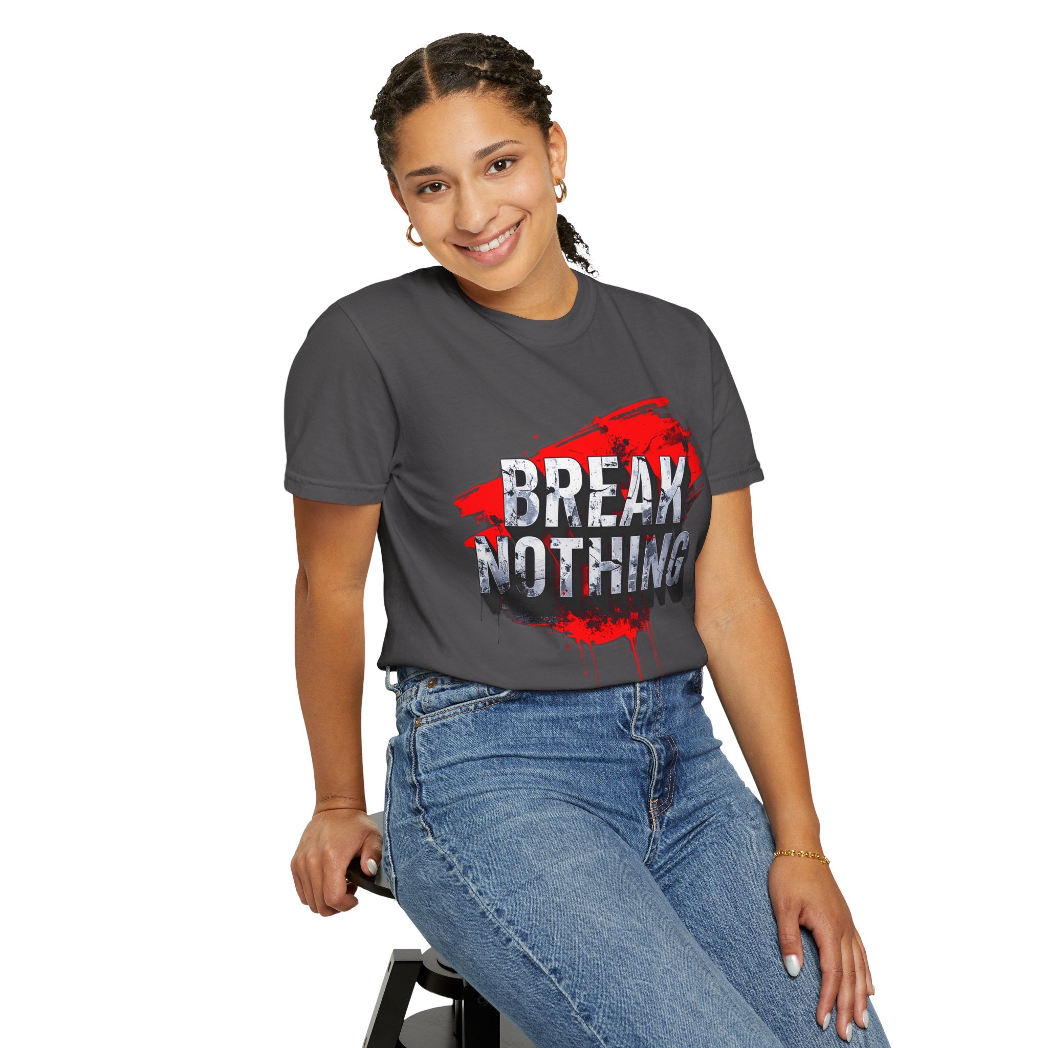 BREAK NOTHING – RAW Statement Hoodie | Outframe