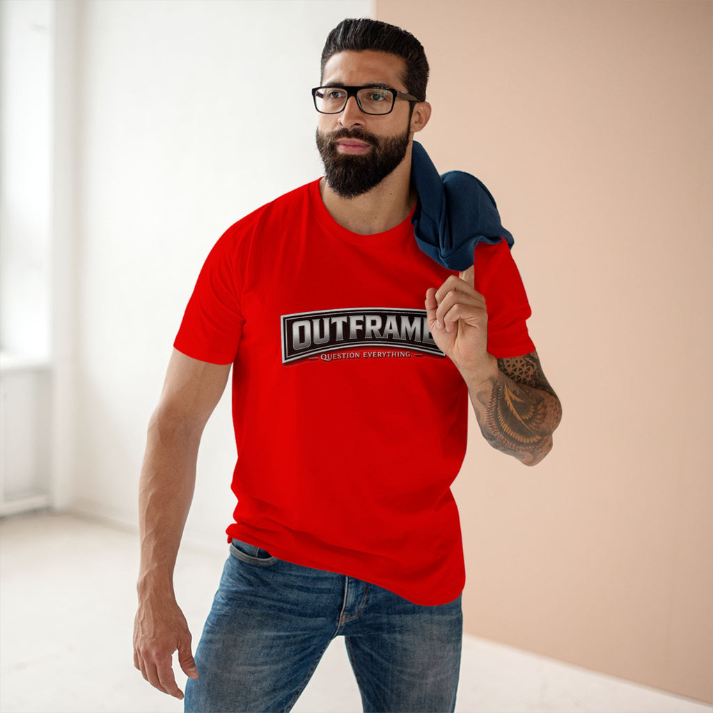 OUTFRAME® Question Everything. | Premium Minimalist Statement T-Shirt | Essentials Collection