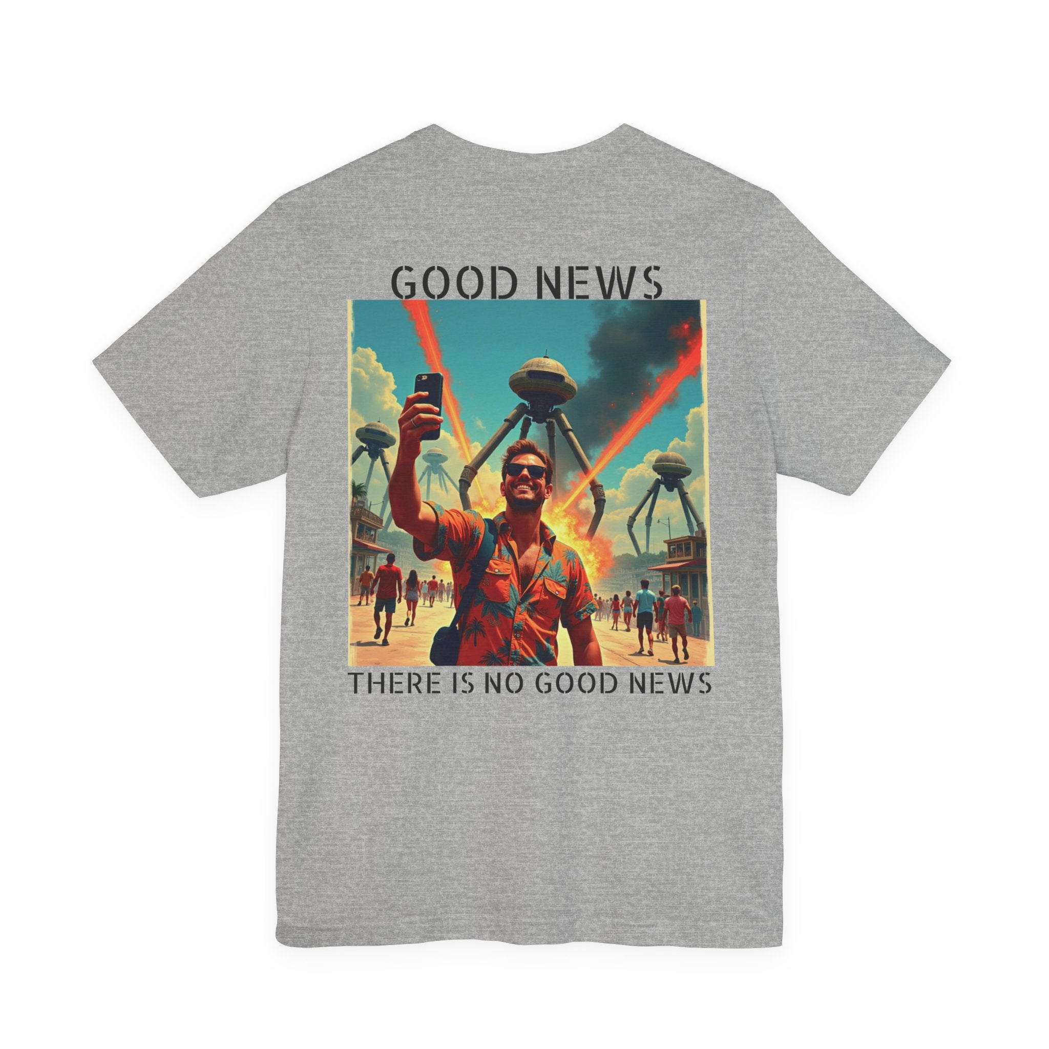 Everything Is Fine – Funny Alien Invasion T-Shirt