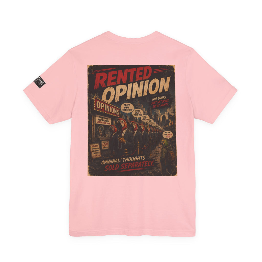 OUTFRAME™ RENTED OPINION | Retro Apocalypse Graphic T-Shirt | Vintage Social