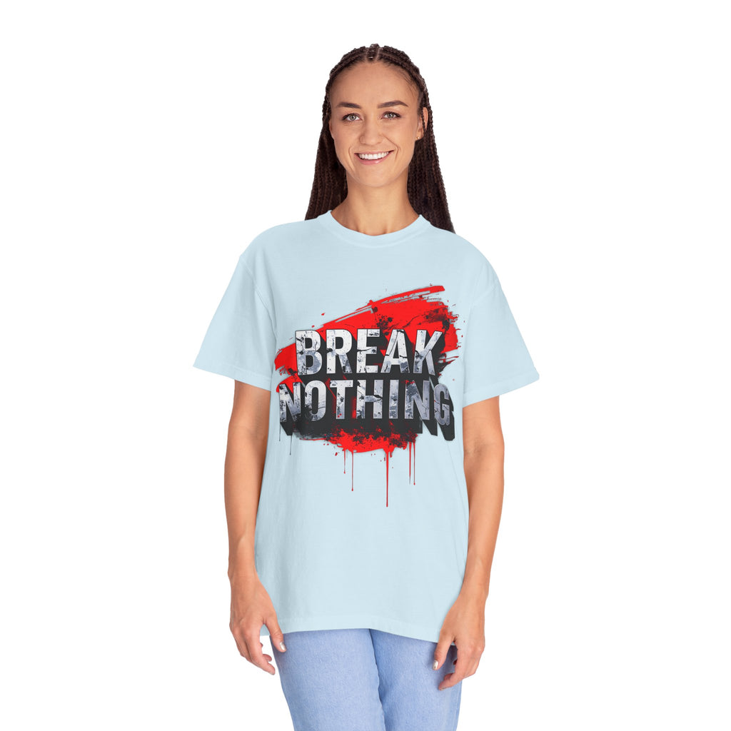 BREAK NOTHING – RAW Statement Hoodie | Outframe