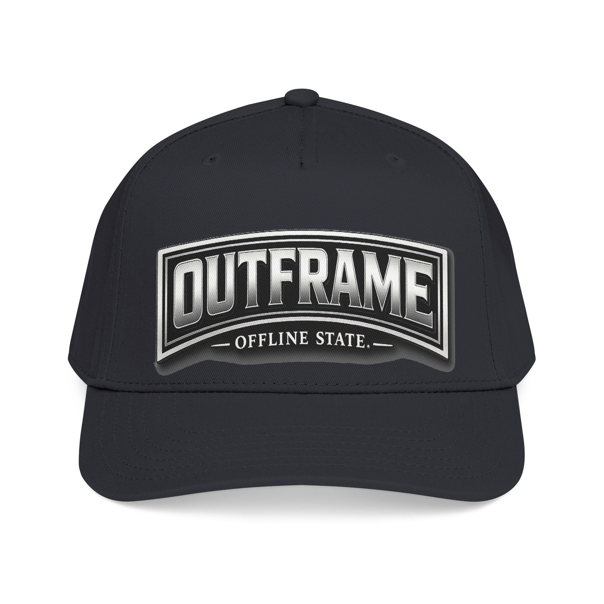 Outframe 'Offline State' Embroidered Baseball Cap — Vintage Arch Logo