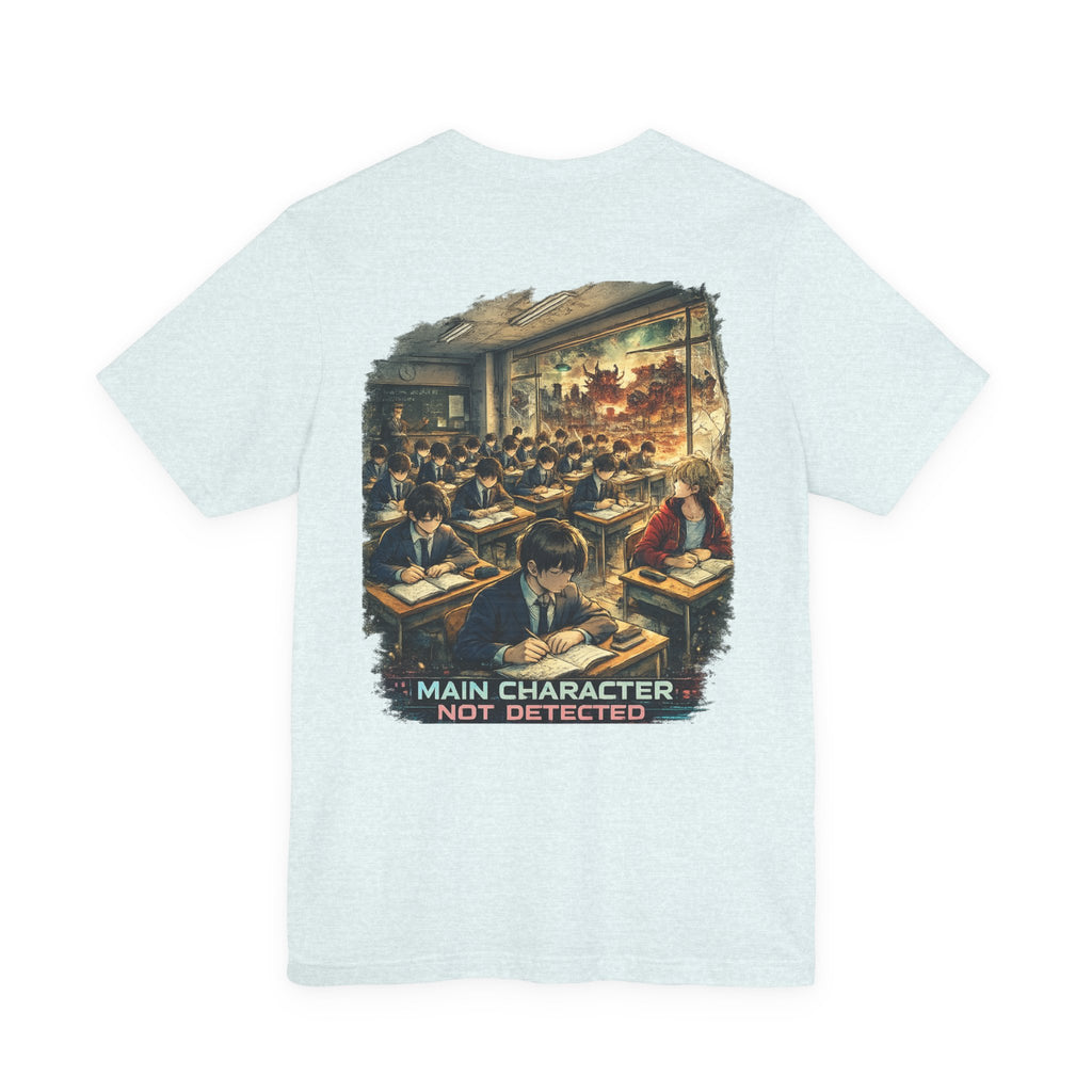NPC MODE – Main Character Not Detected | Retro Anime Apocalypse T-Shirt